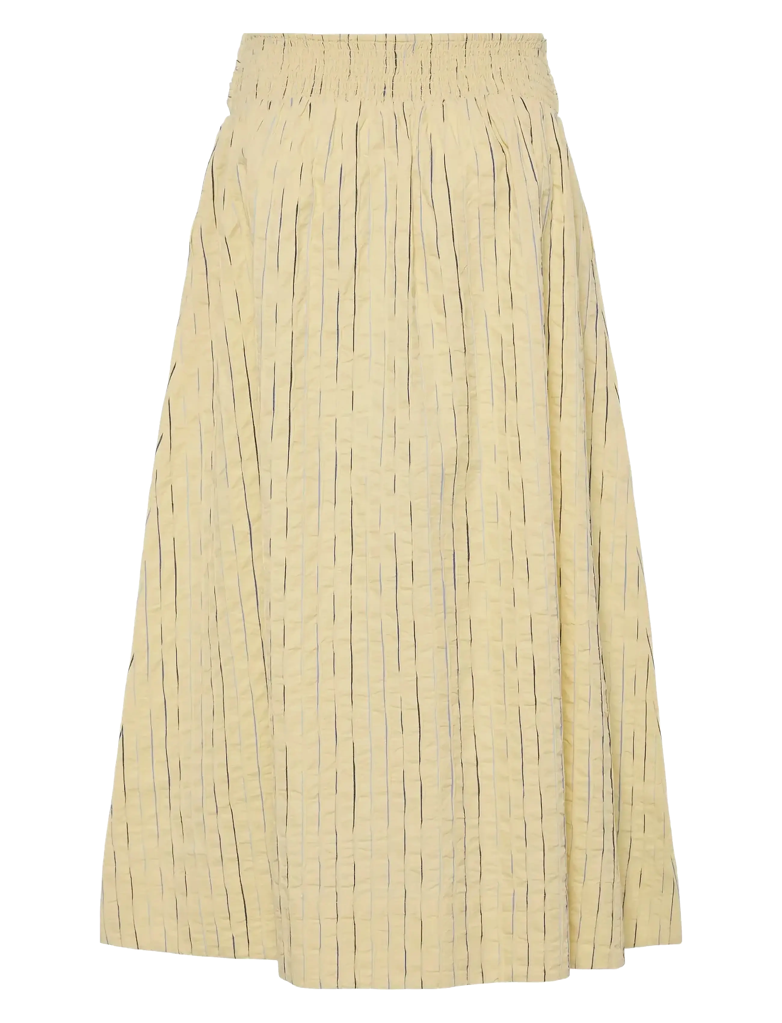 YAS - YASMELLOW HW LONG SKIRT S. - midi-röcke - french vanilla - 1