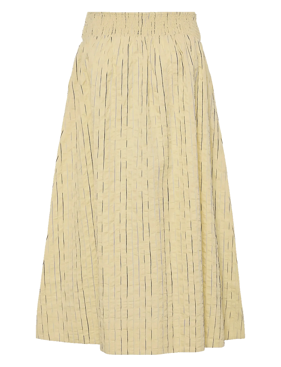 YAS - YASMELLOW HW LONG SKIRT S. - midi rokken - french vanilla - 1