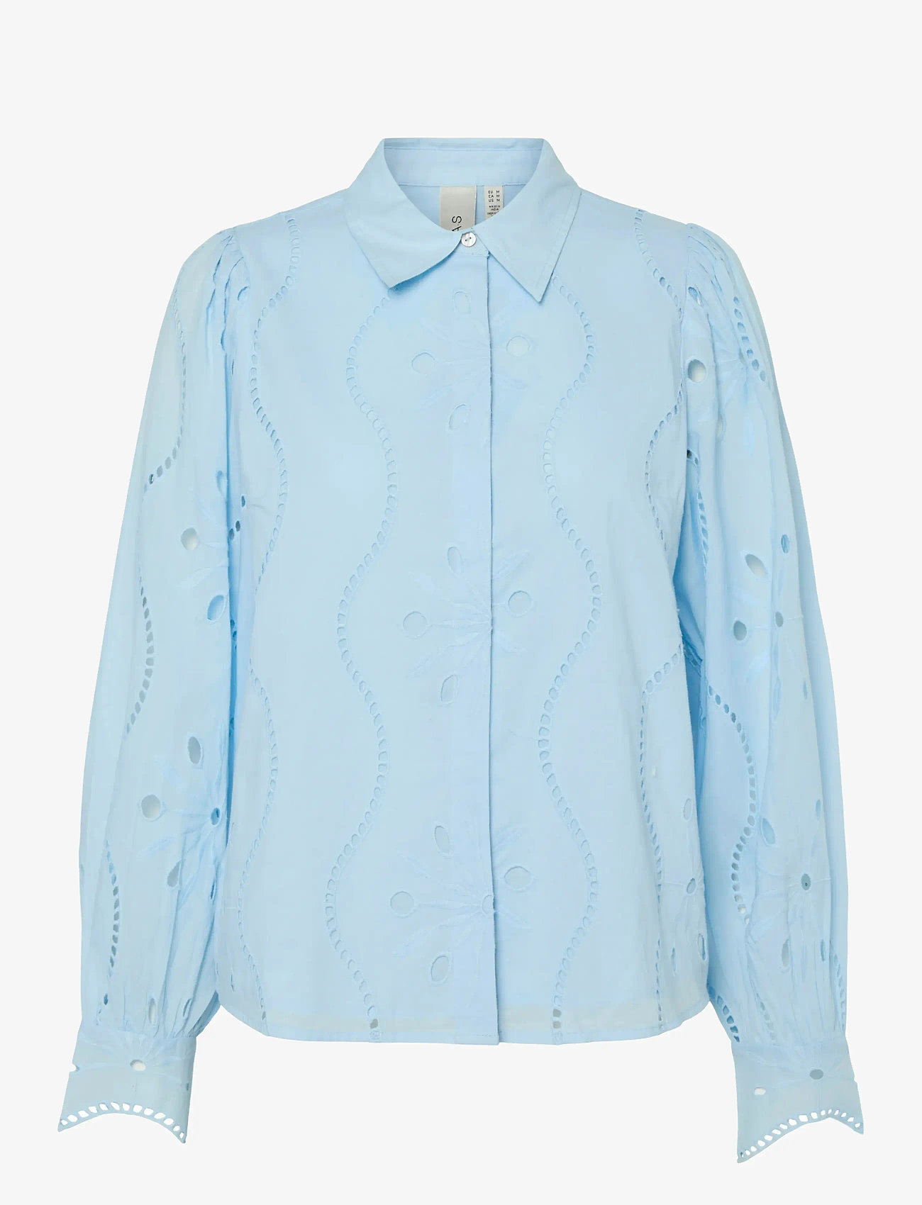 YAS - YASCERA LS SHIRT S. - langärmlige hemden - clear sky - 0