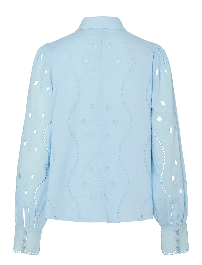 YAS - YASCERA LS SHIRT S. - langärmlige hemden - clear sky - 1