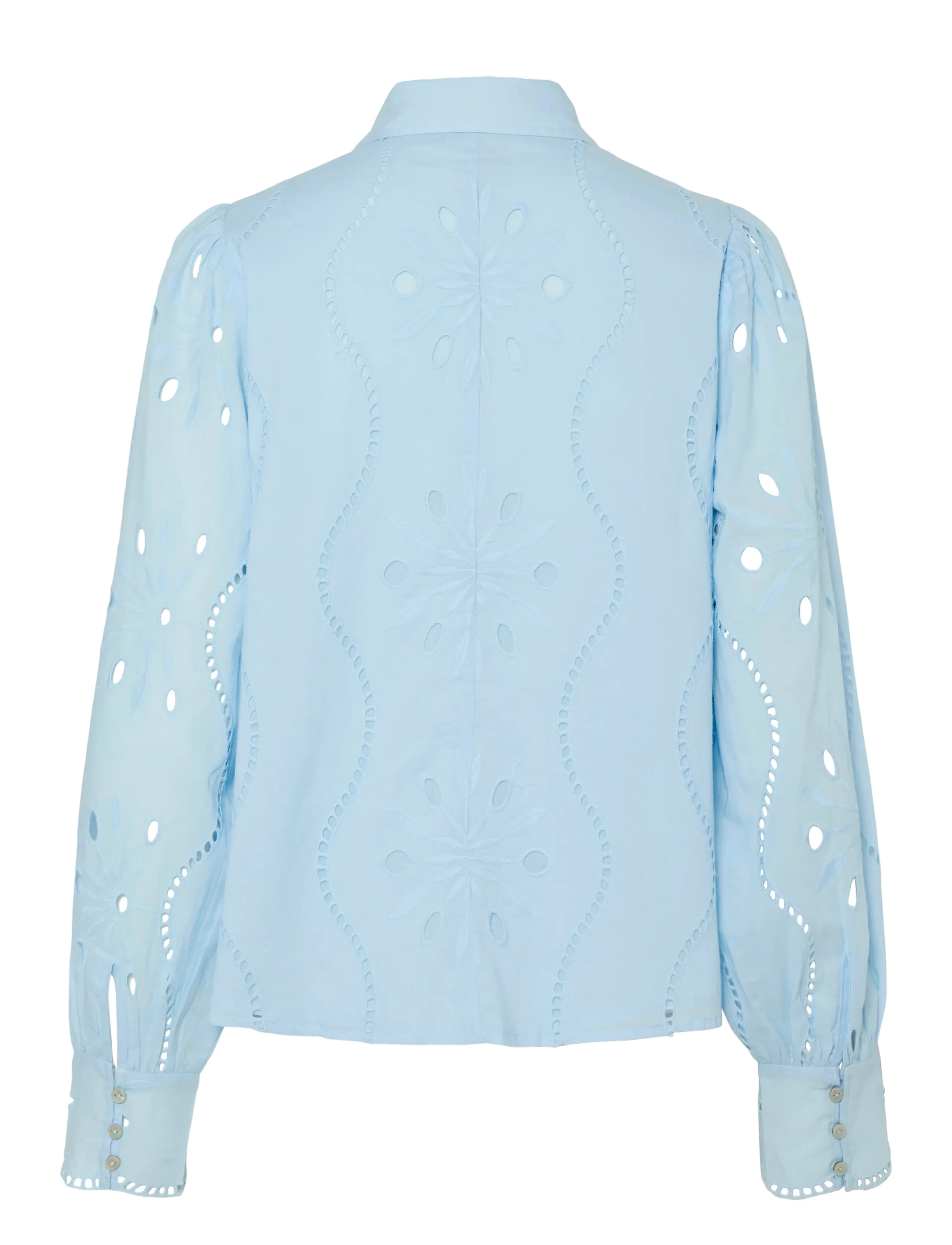 YAS - YASCERA LS SHIRT S. - long-sleeved shirts - clear sky - 1