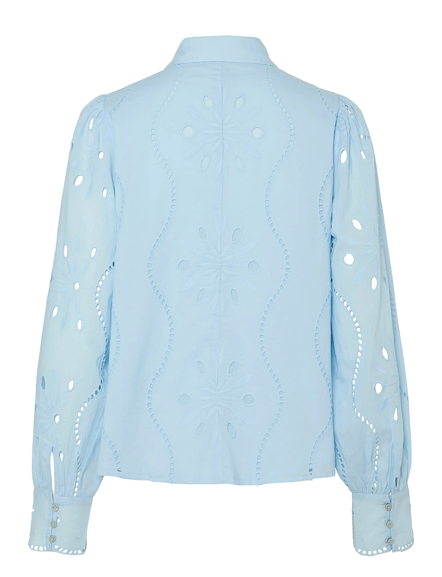 YAS - YASCERA LS SHIRT S. - langärmlige hemden - clear sky - 1