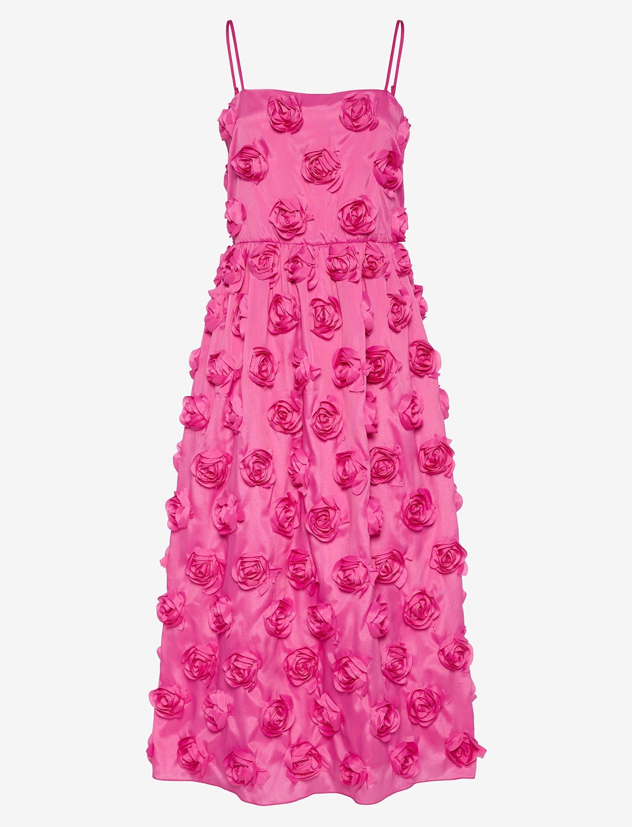 YAS - YASROSSIE STRAP MIDI DRESS - KA EVENT - party dresses - fuchsia fedora - 0