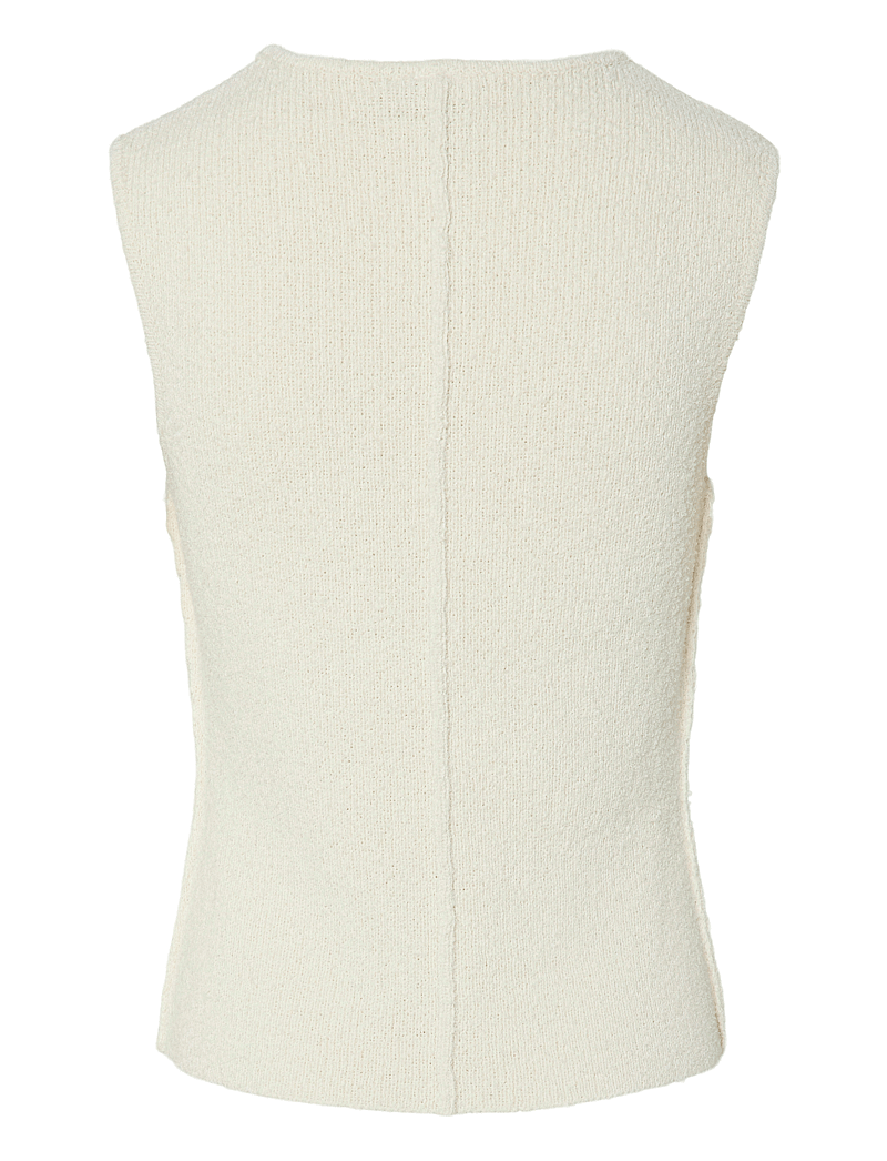 YAS - YASGALLY SL KNIT VEST S. - gestrickte westen - birch - 1