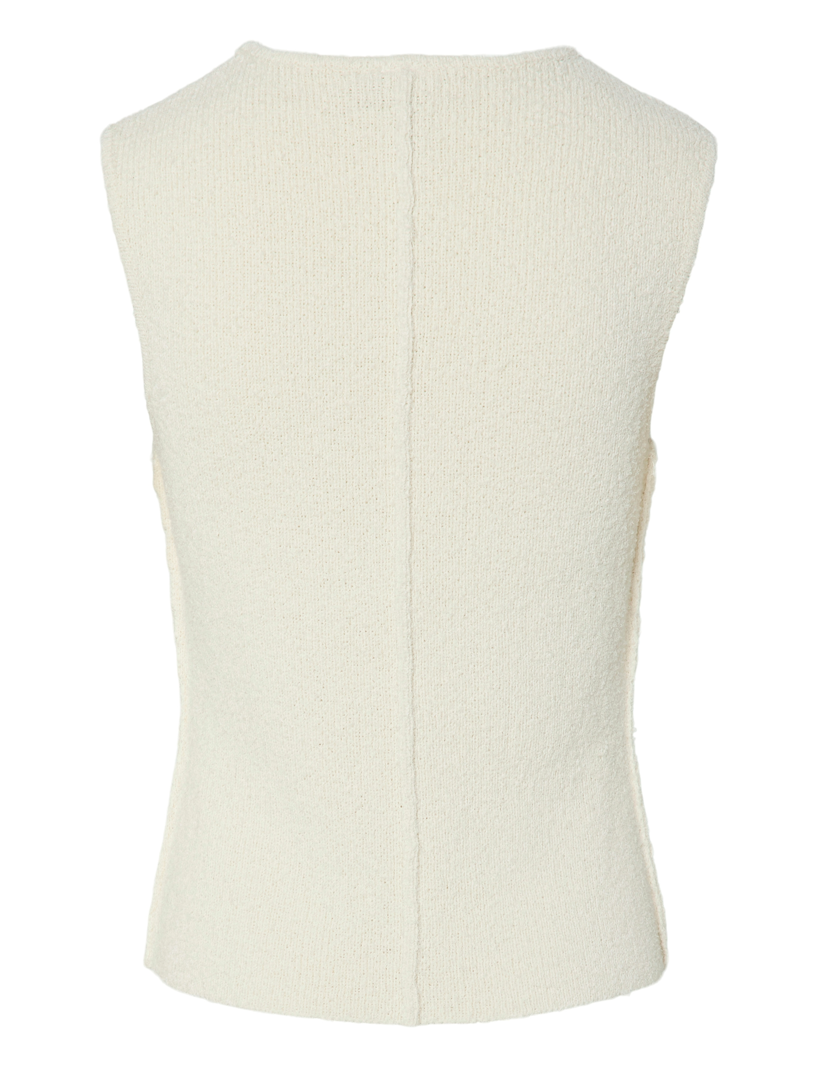 YAS - YASGALLY SL KNIT VEST S. - birch - 1