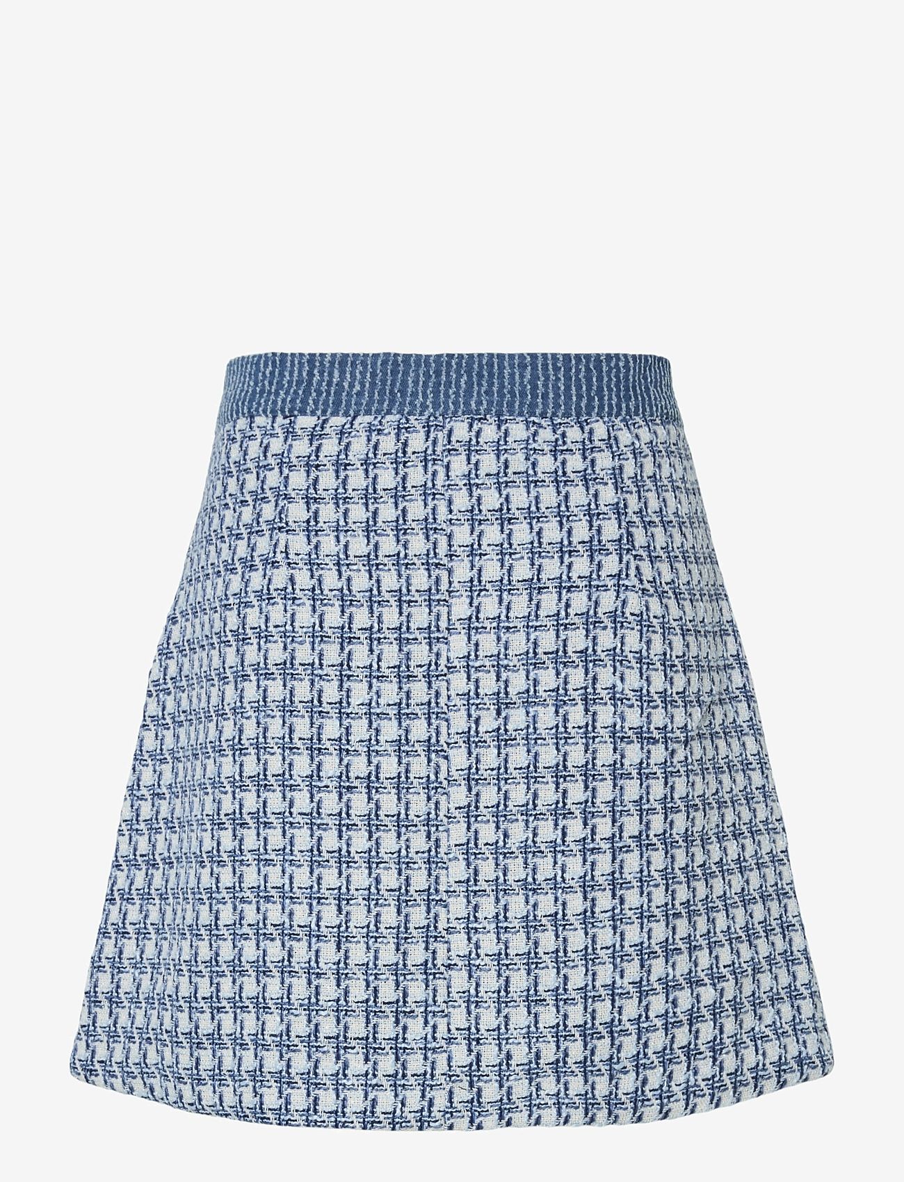 YAS - YASBERU HMW SKIRT - strickröcke - dark blue denim - 1