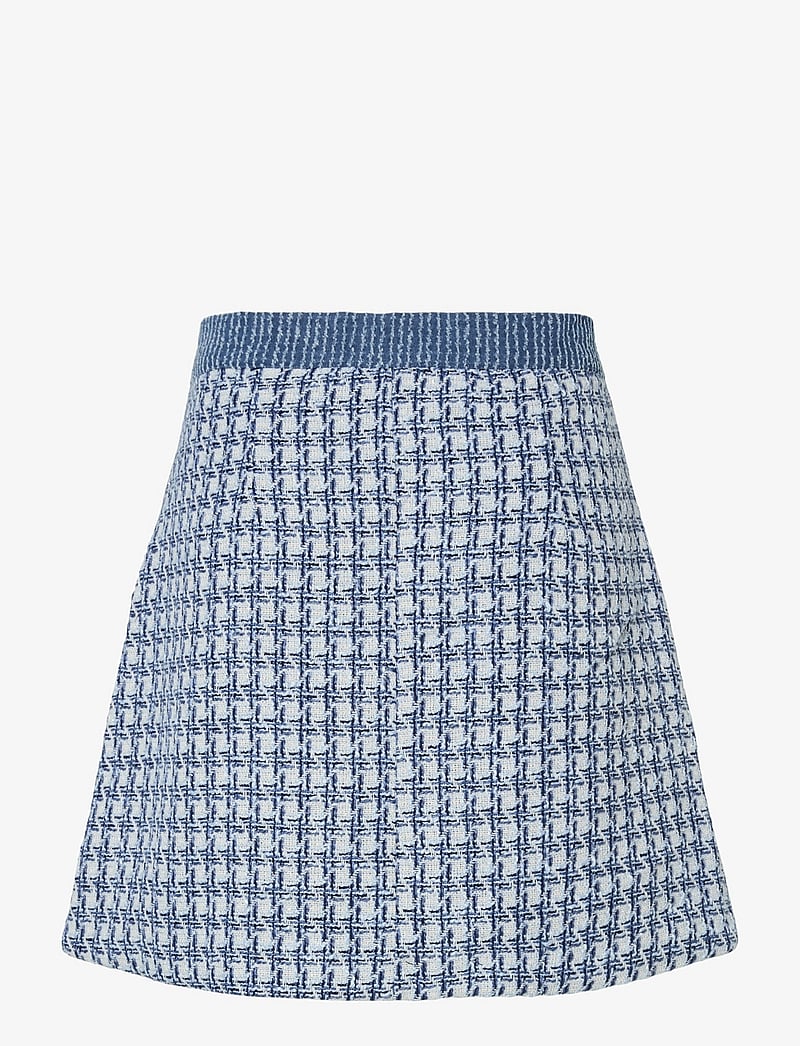 YAS - YASBERU HMW SKIRT - strickröcke - dark blue denim - 1