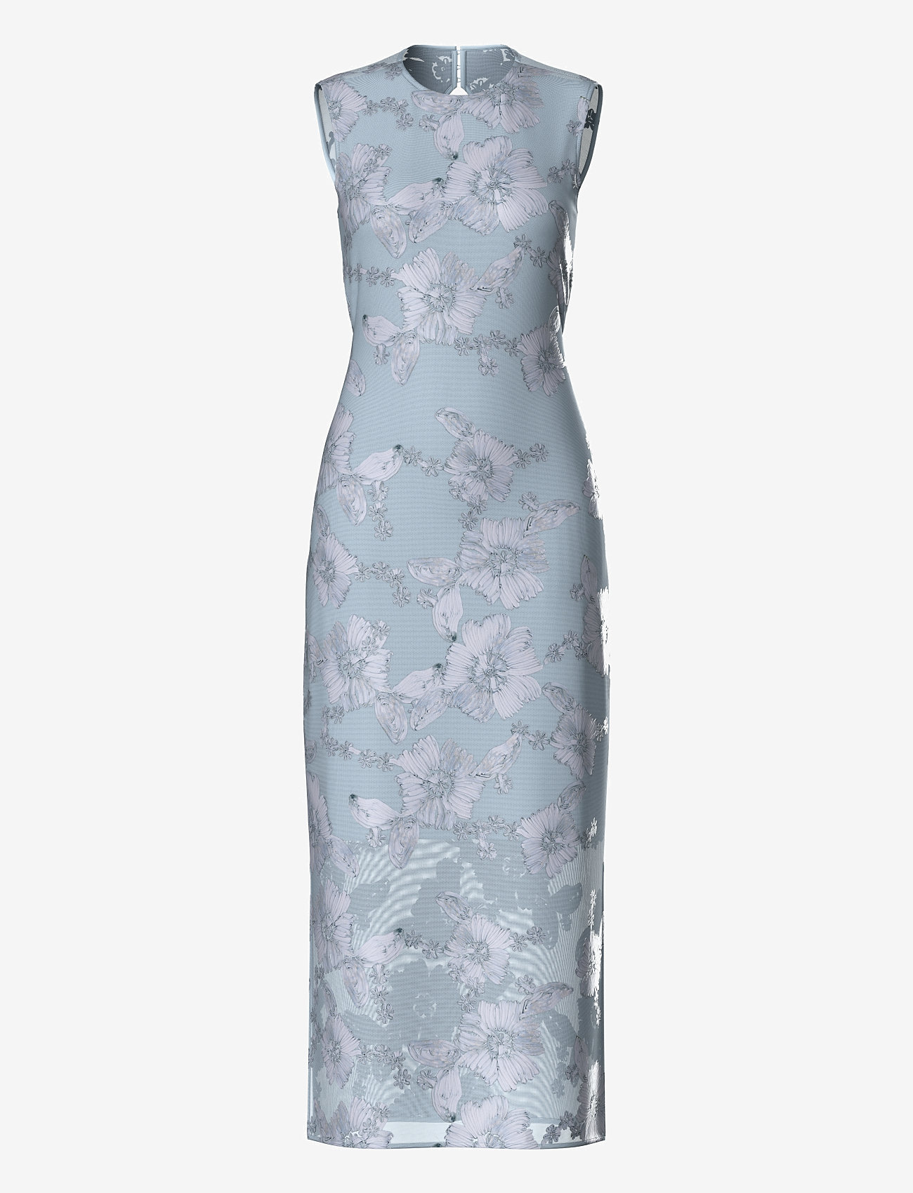 YAS - YASFLOREE SL LONG DRESS S. - SHOW - partykleider - halogen blue - 0