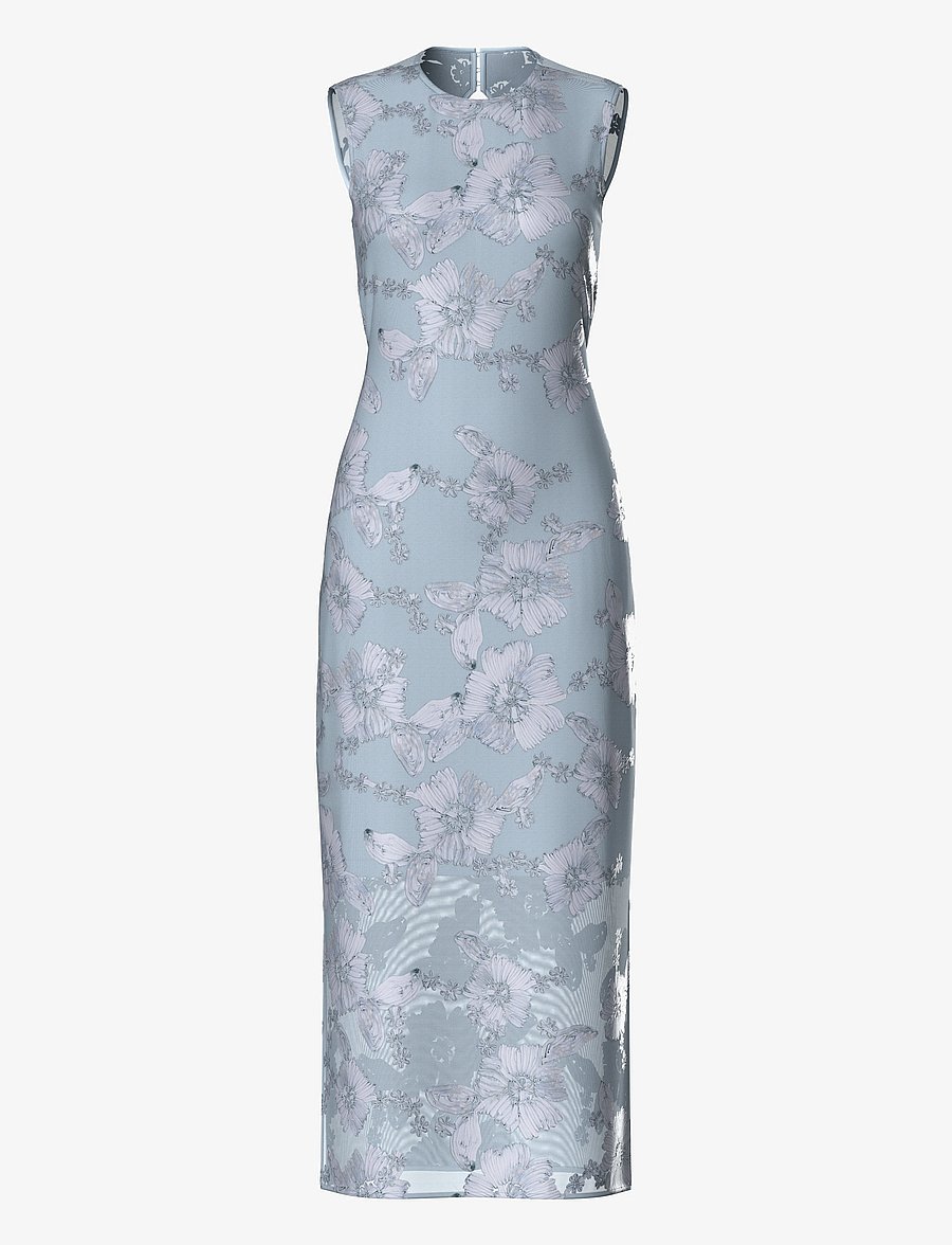 YAS - YASFLOREE SL LONG DRESS S. - SHOW - pidulikud kleidid - halogen blue - 1