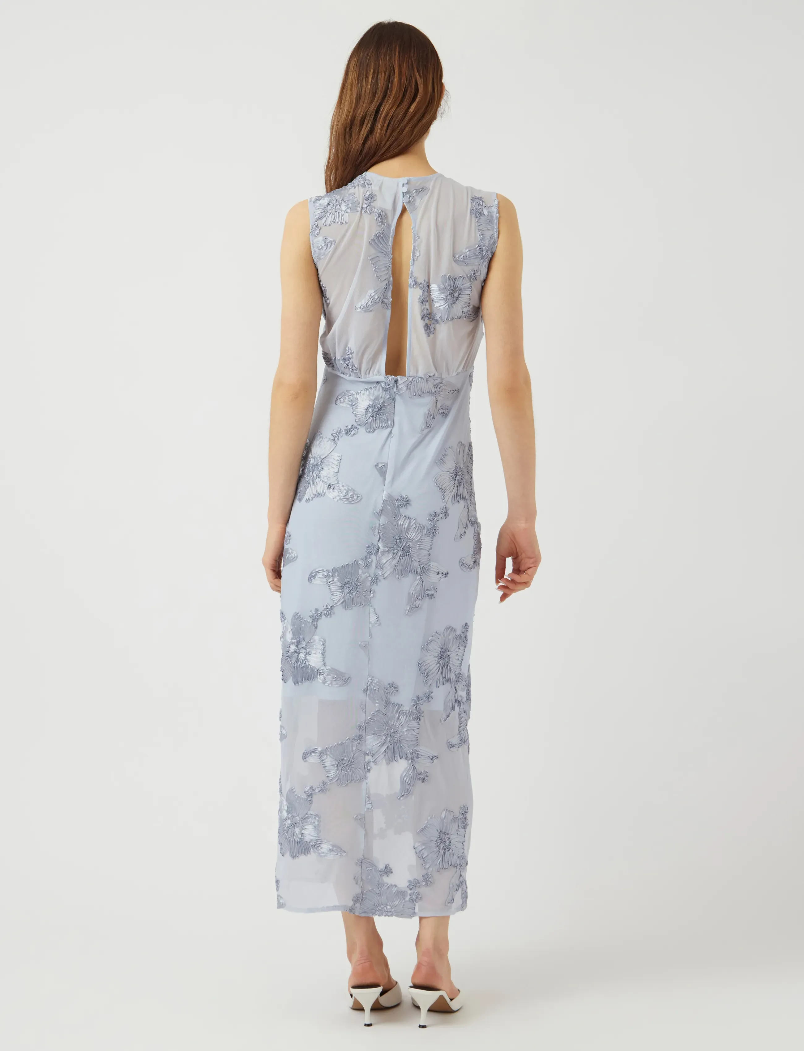 YAS - YASFLOREE SL LONG DRESS S. - SHOW - halogen blue - 3