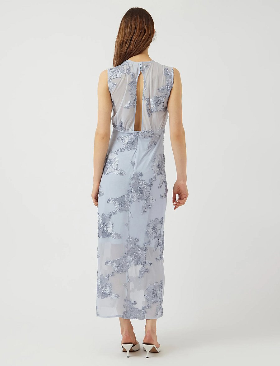 YAS - YASFLOREE SL LONG DRESS S. - SHOW - pidulikud kleidid - halogen blue - 3