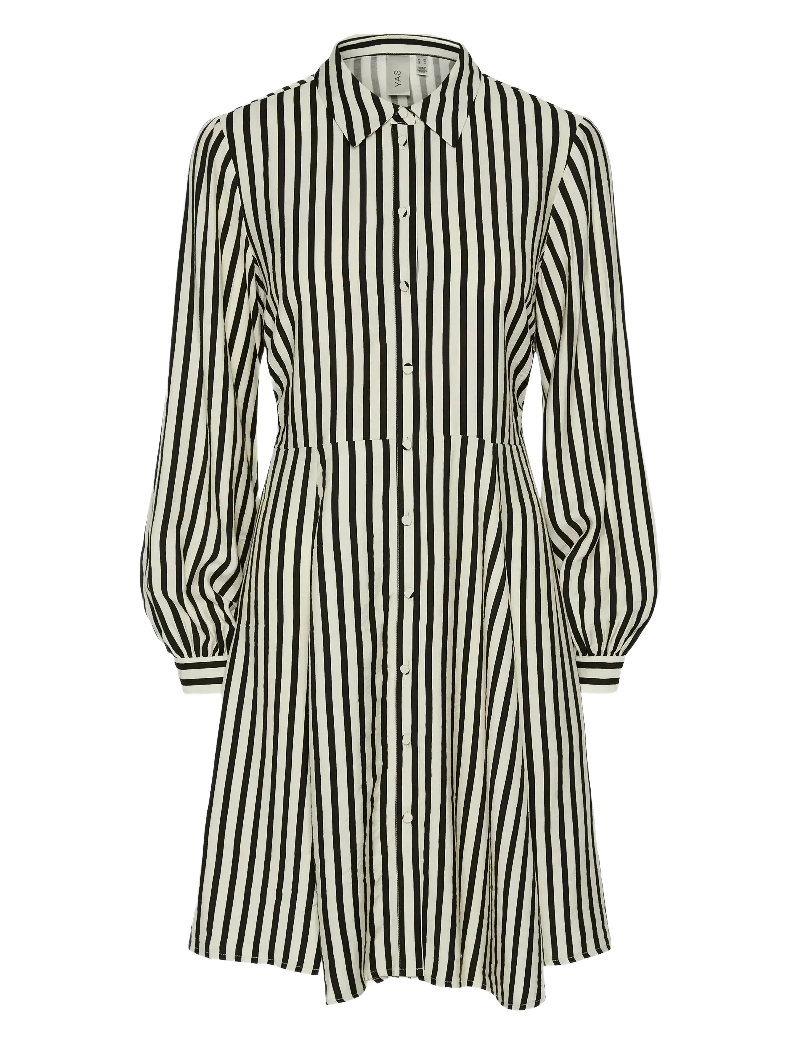 YAS YASKAYA LS SHIRT DRESS S. NOOS - Y.A.S - BIRCH / beige