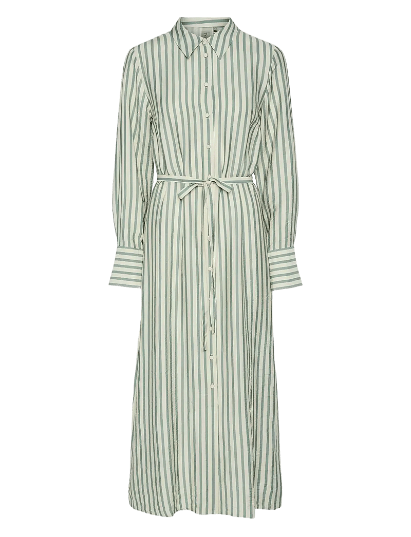 YAS - YASKAYA LS LONG SHIRT DRESS S. NOOS - hemdkleider - birch - 1