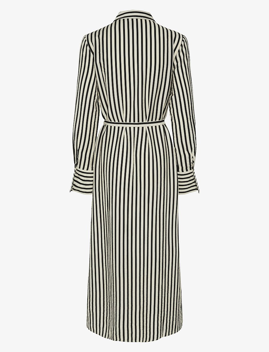 YAS - YASKAYA LS LONG SHIRT DRESS S. NOOS - sukienki koszulowe - birch - 2