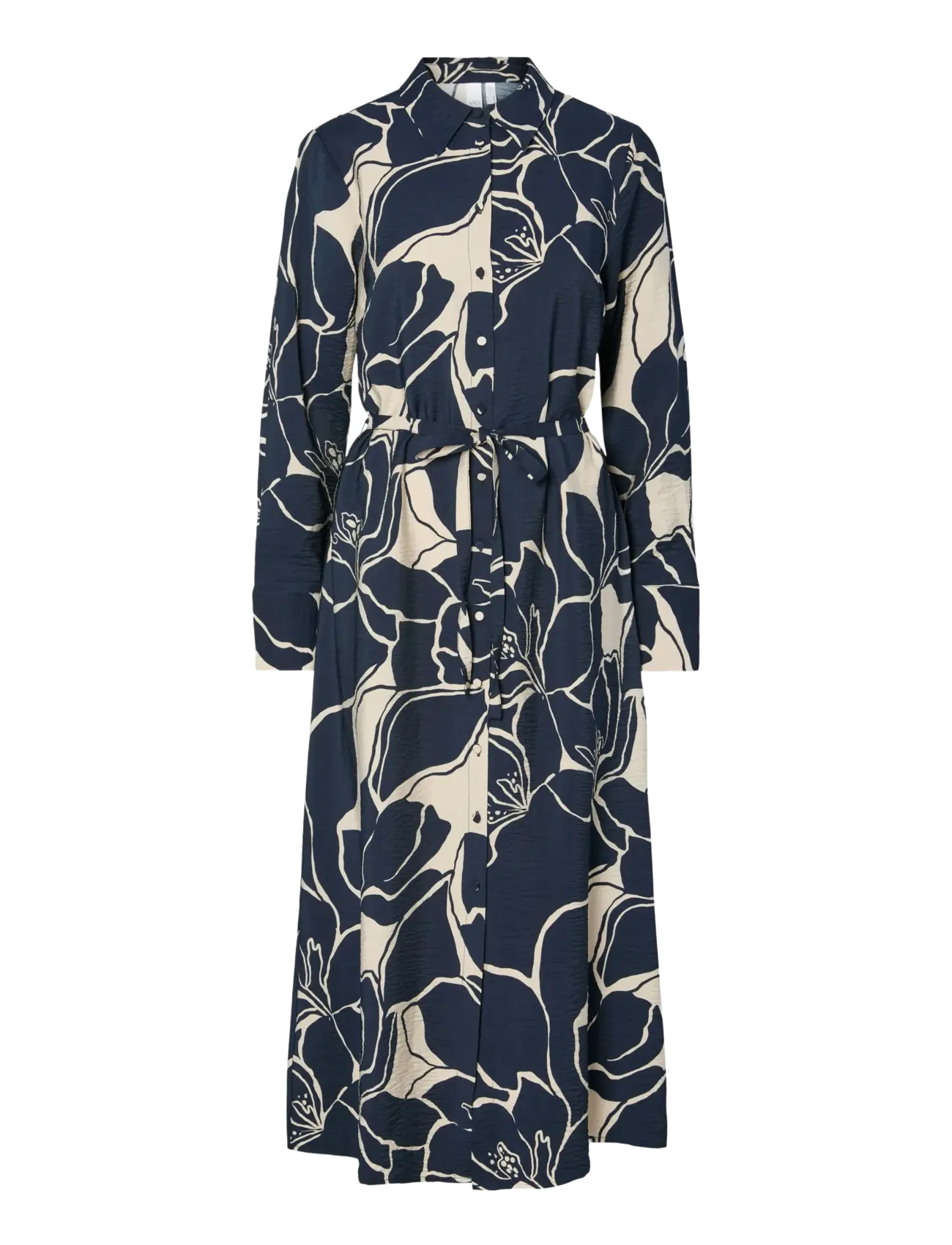 YAS YASKAYA LS LONG SHIRT DRESS S. NOOS - Kleidid - NAVY BLAZER / navy