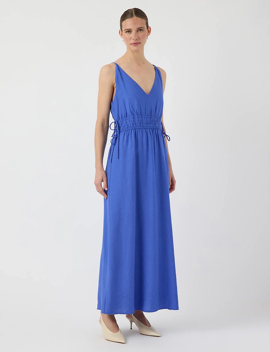 YAS - YASDAZLY SL ANKLE DRESS S. - konfirmation - dazzling blue - 0