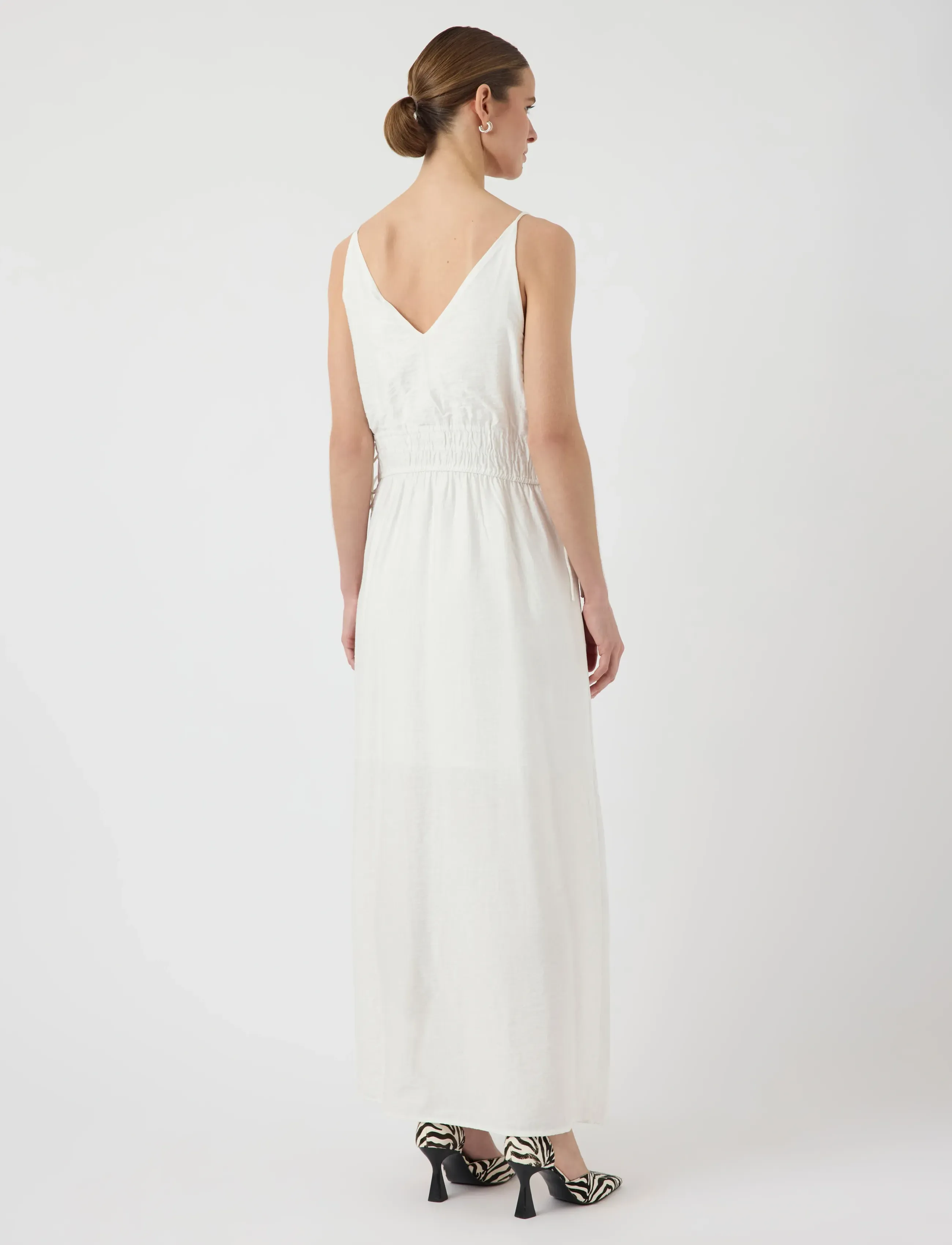 YAS - YASDAZLY SL ANKLE DRESS S. - konfirmation - star white - 3