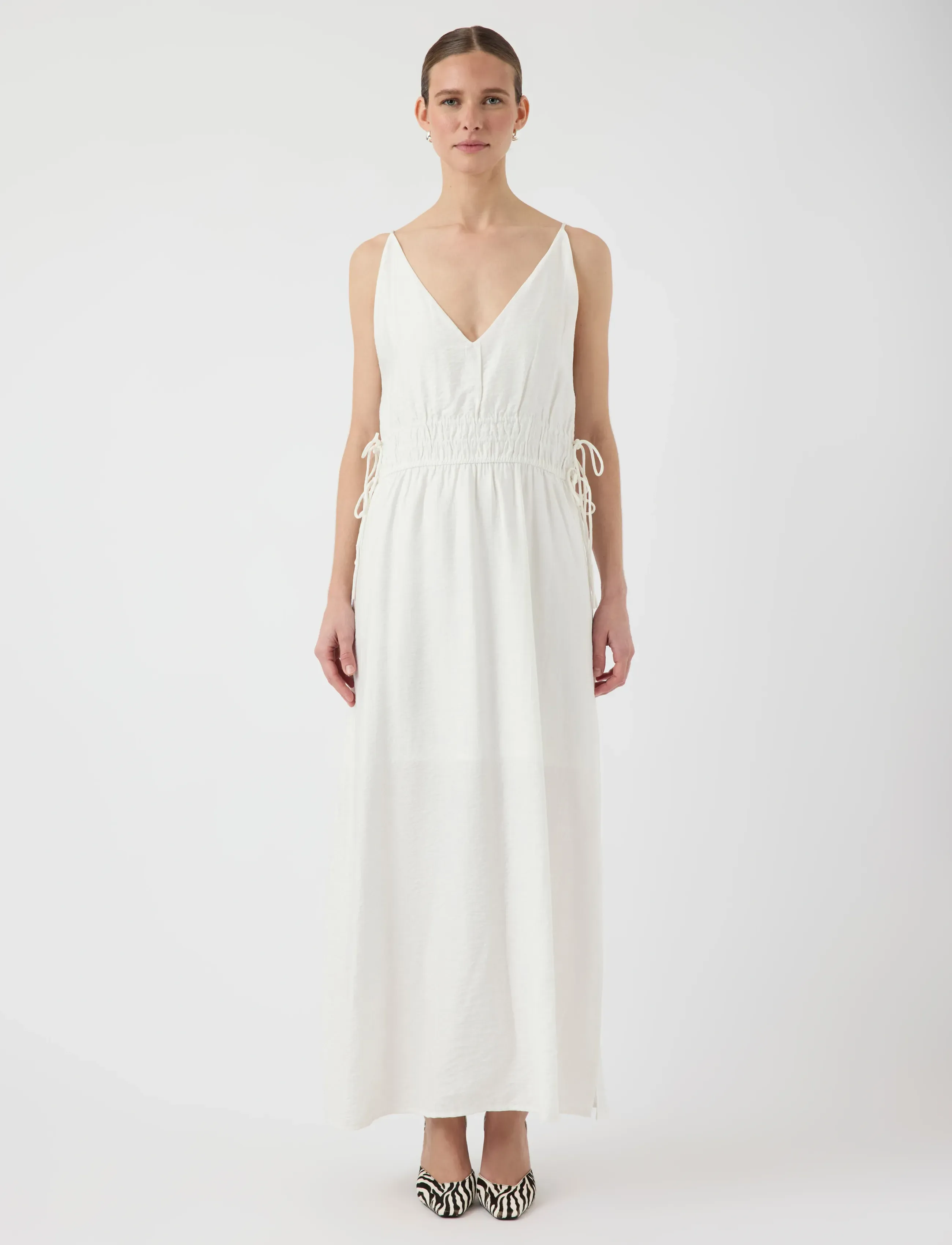 YAS - YASDAZLY SL ANKLE DRESS S. - konfirmation - star white - 4