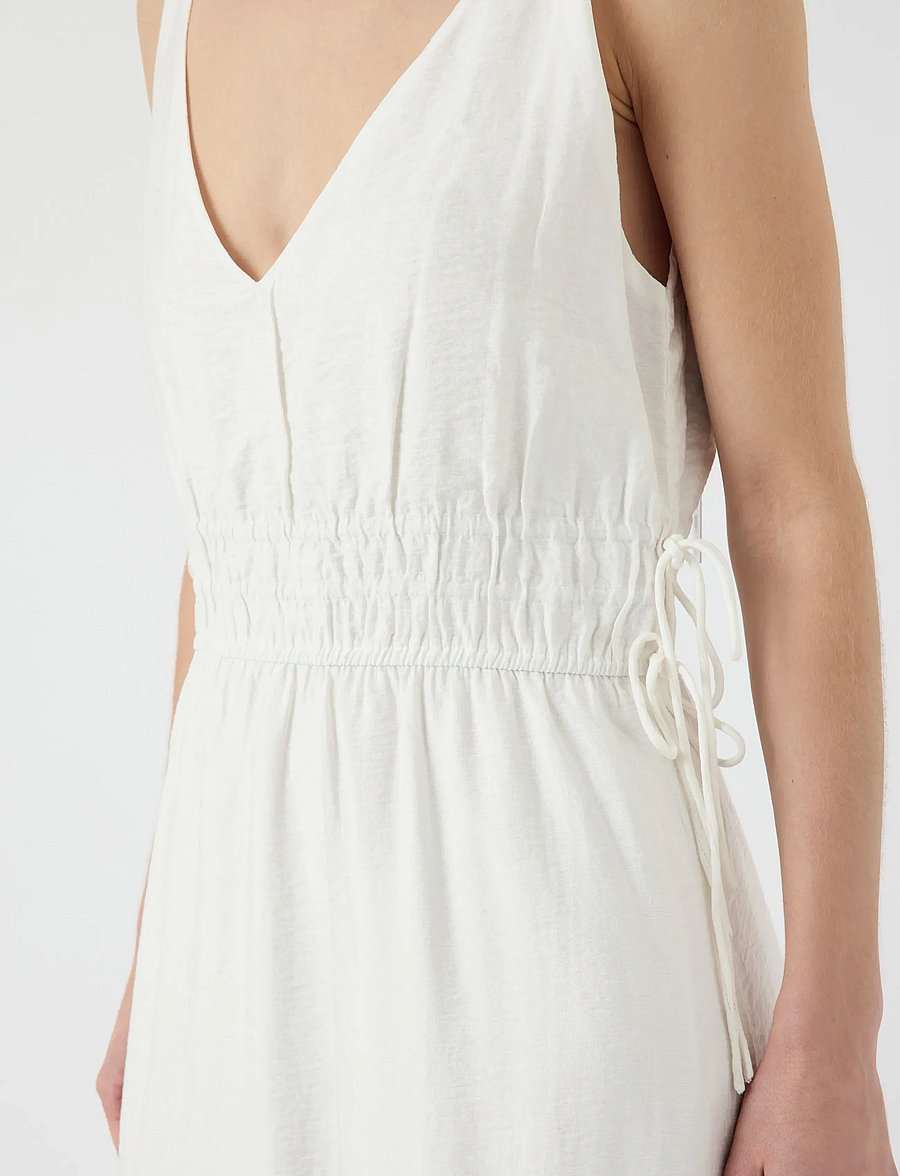 YAS - YASDAZLY SL ANKLE DRESS S. - konfirmationstøj - star white - 5