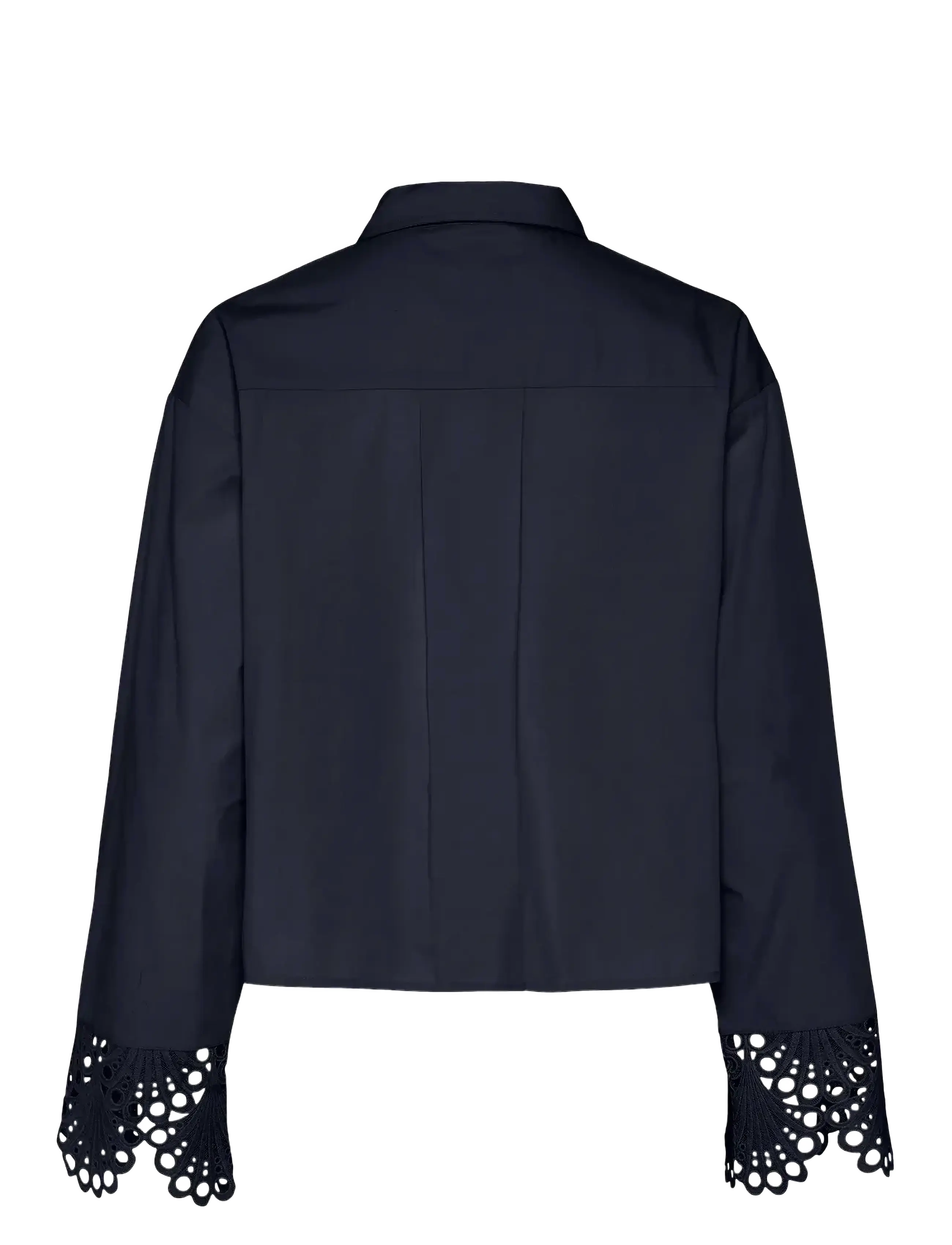 YAS - YASTRINITY LS SHORT SHIRT S. - langerma skyrtur - navy blazer - 1