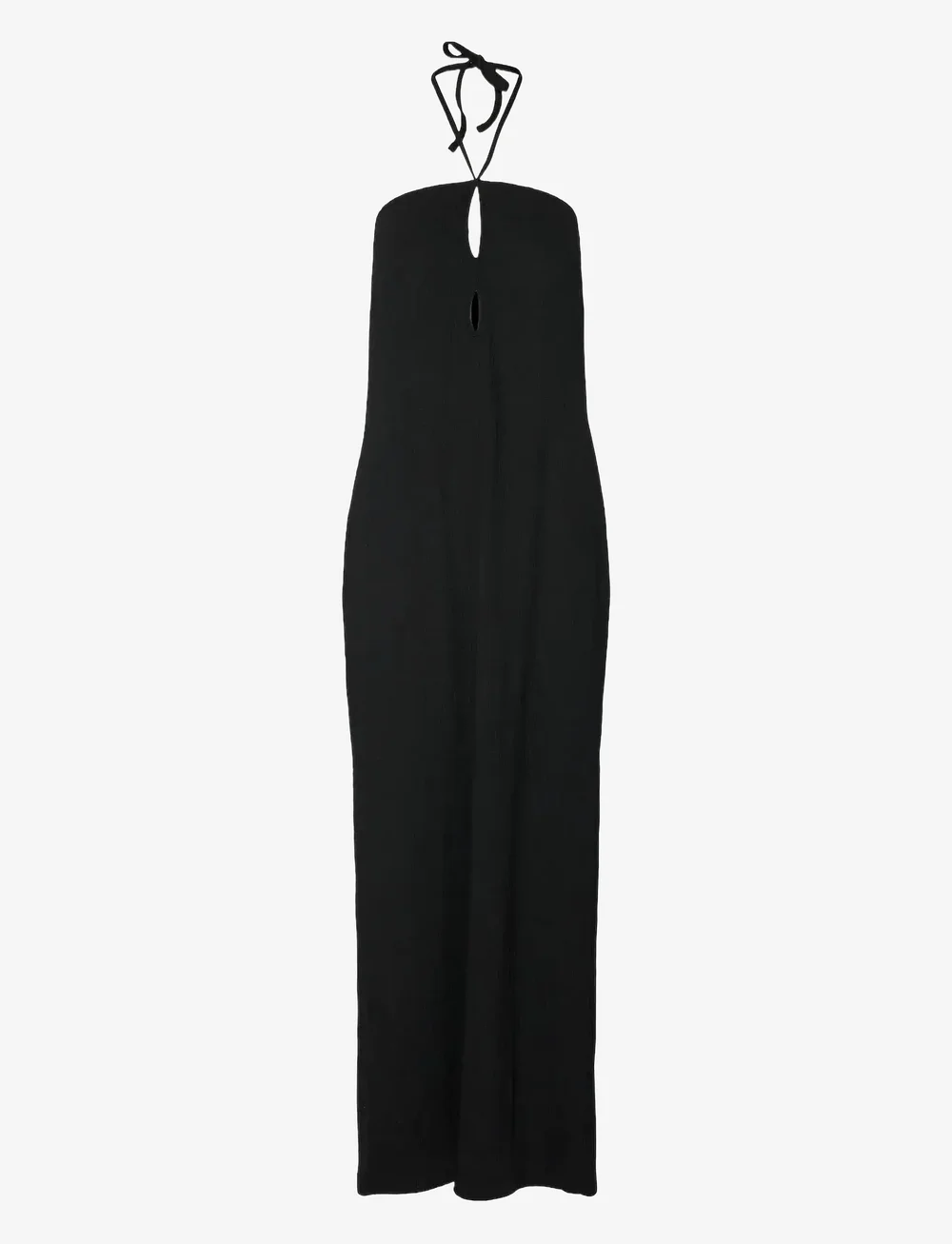 YAS - YASSUMA HALTERNECK ANKLE DRESS - KA - cocktail dresses - black - 0