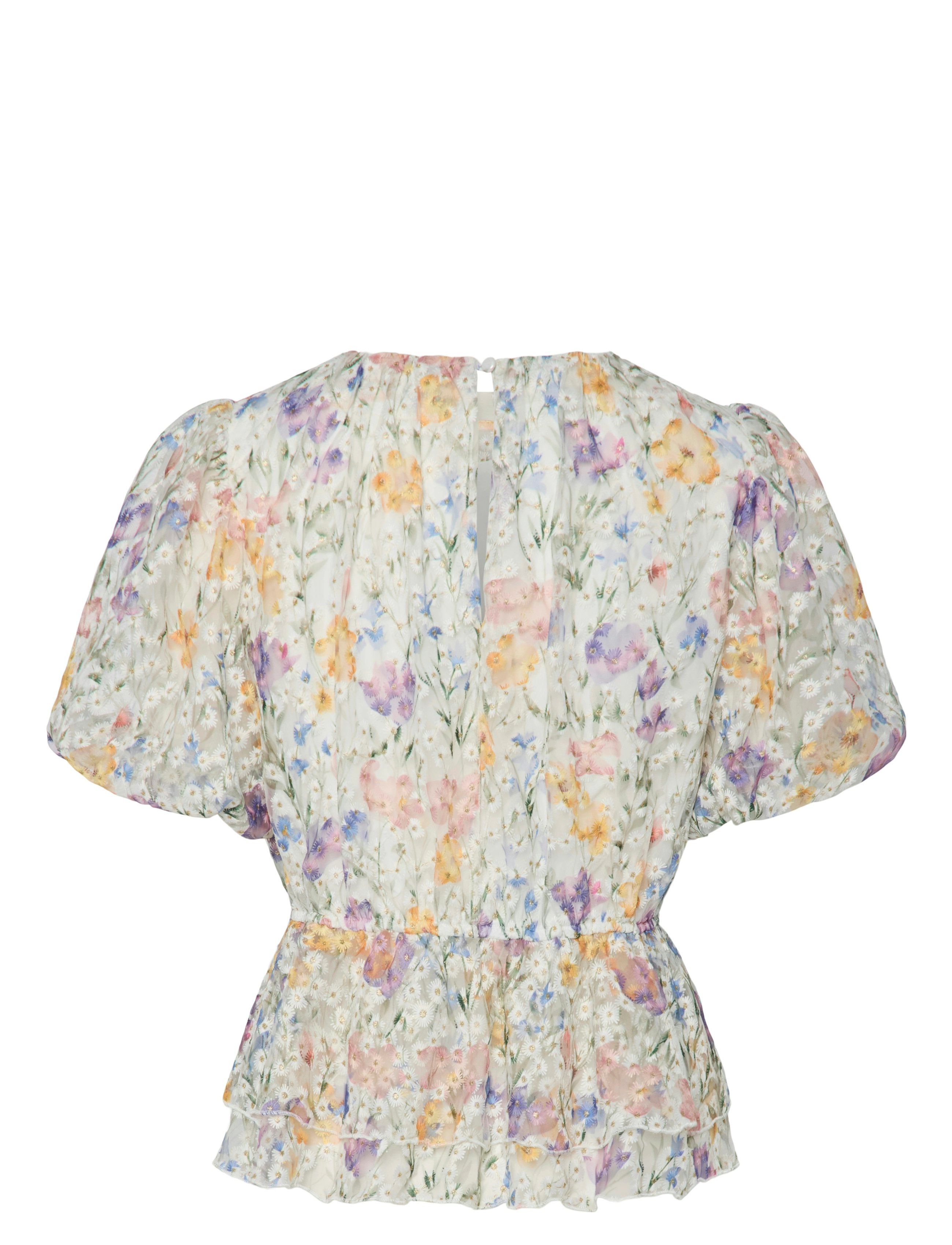 YAS - YASLEANNA SS TOP S. - SHOW - bluzki z krótkim rękawem - star white - 2