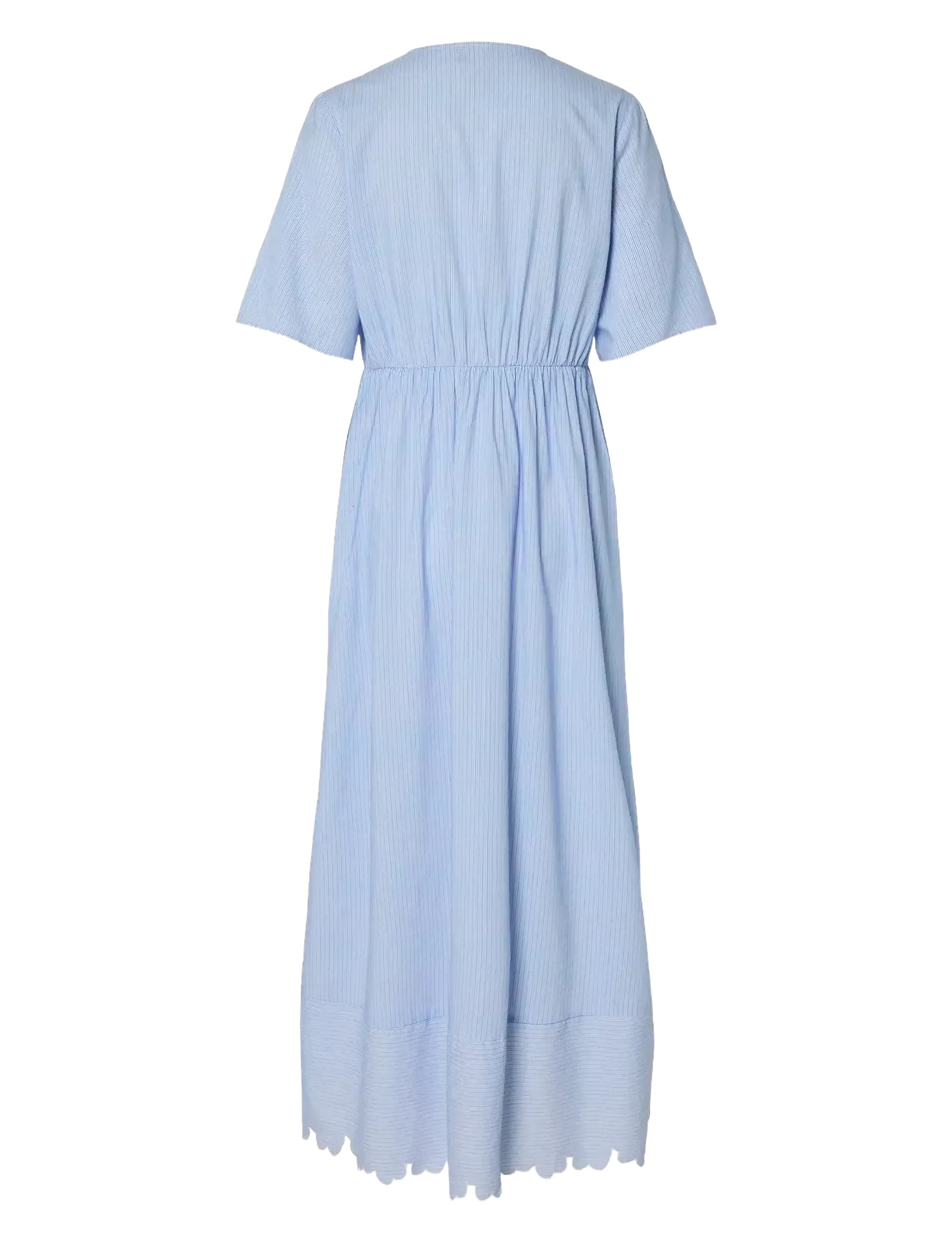YAS - YASPAMA 2/4 LONG DRESS S. - sommerkjoler - palace blue - 2