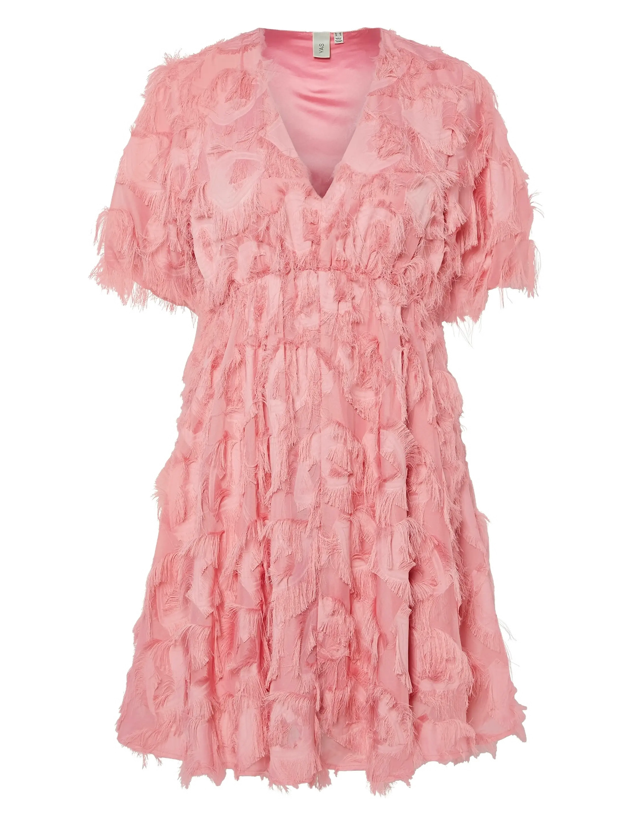 YAS Yaspazylla 2/4 Kleid - Show Pink - 38 - Damen