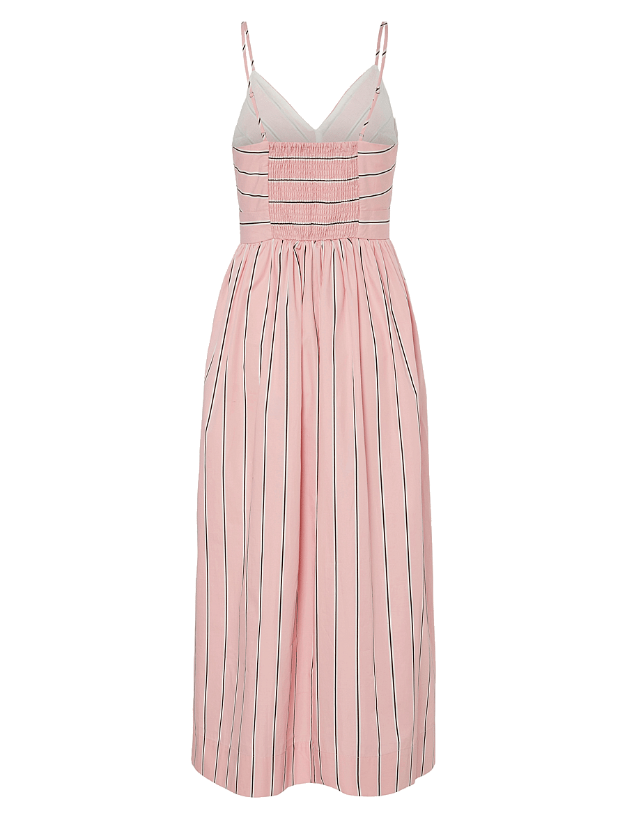 YAS - YASMIVU STRAP LONG DRESS S. - dianthus - 1