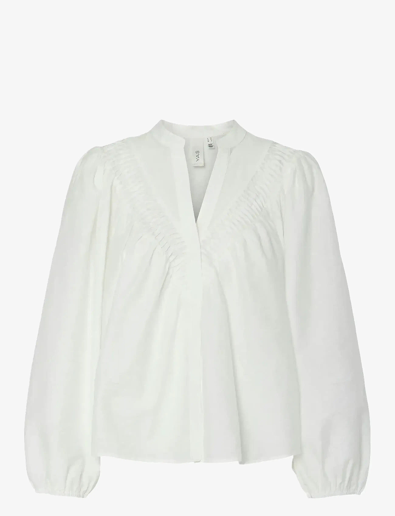 YAS - YASELLY LS SHIRT - bluzki z długimi rękawami - star white - 0