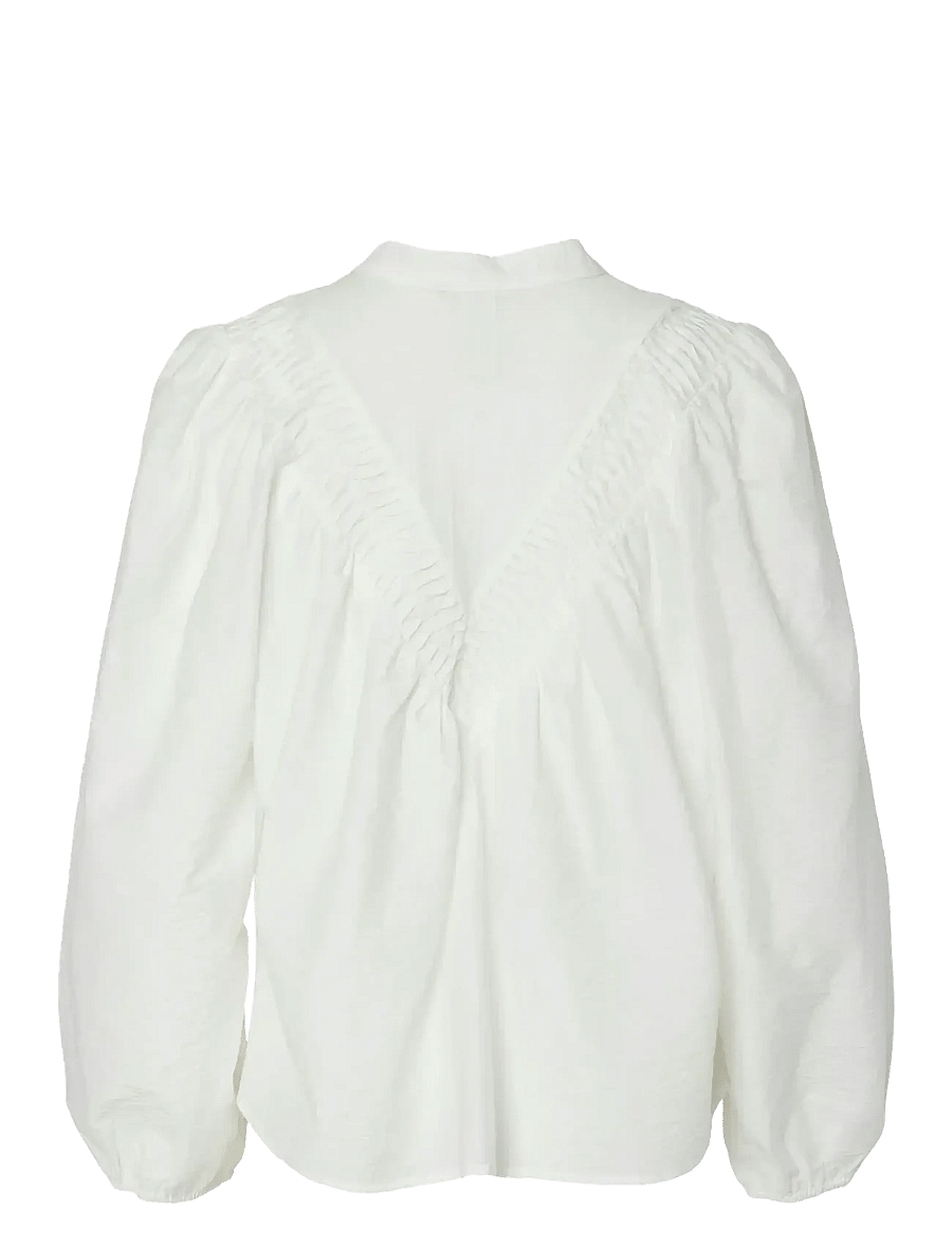 YAS - YASELLY LS SHIRT - langärmelige blusen - star white - 1