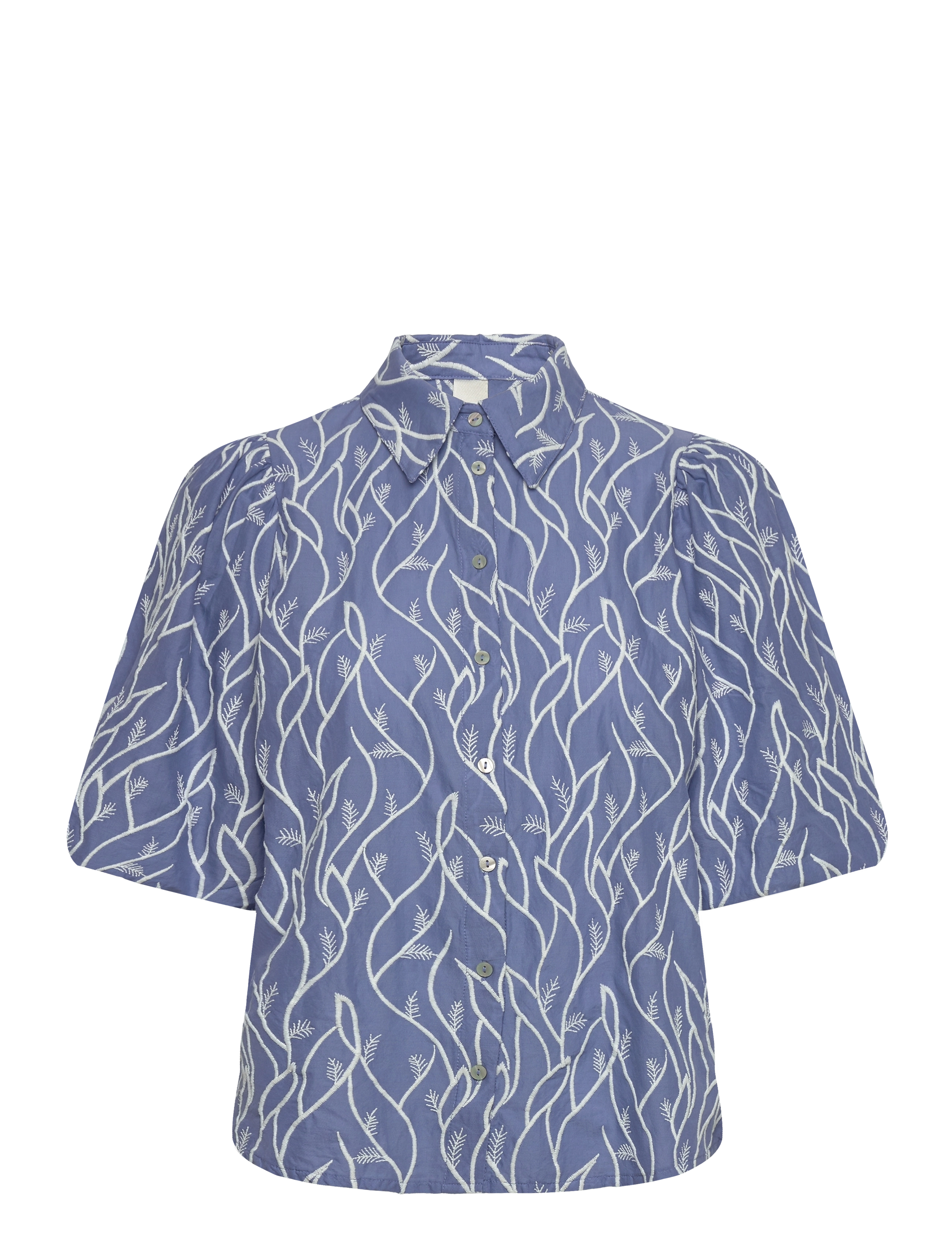 YAS YASMILIA 2/4 SHIRT - D2D - Bluser & Skjorter - BLUE HERON / blue