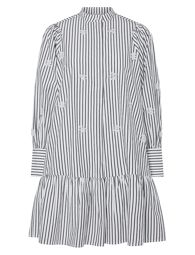 YAS - YASEMURA LS DRESS S. - särkkleidid - black - 0