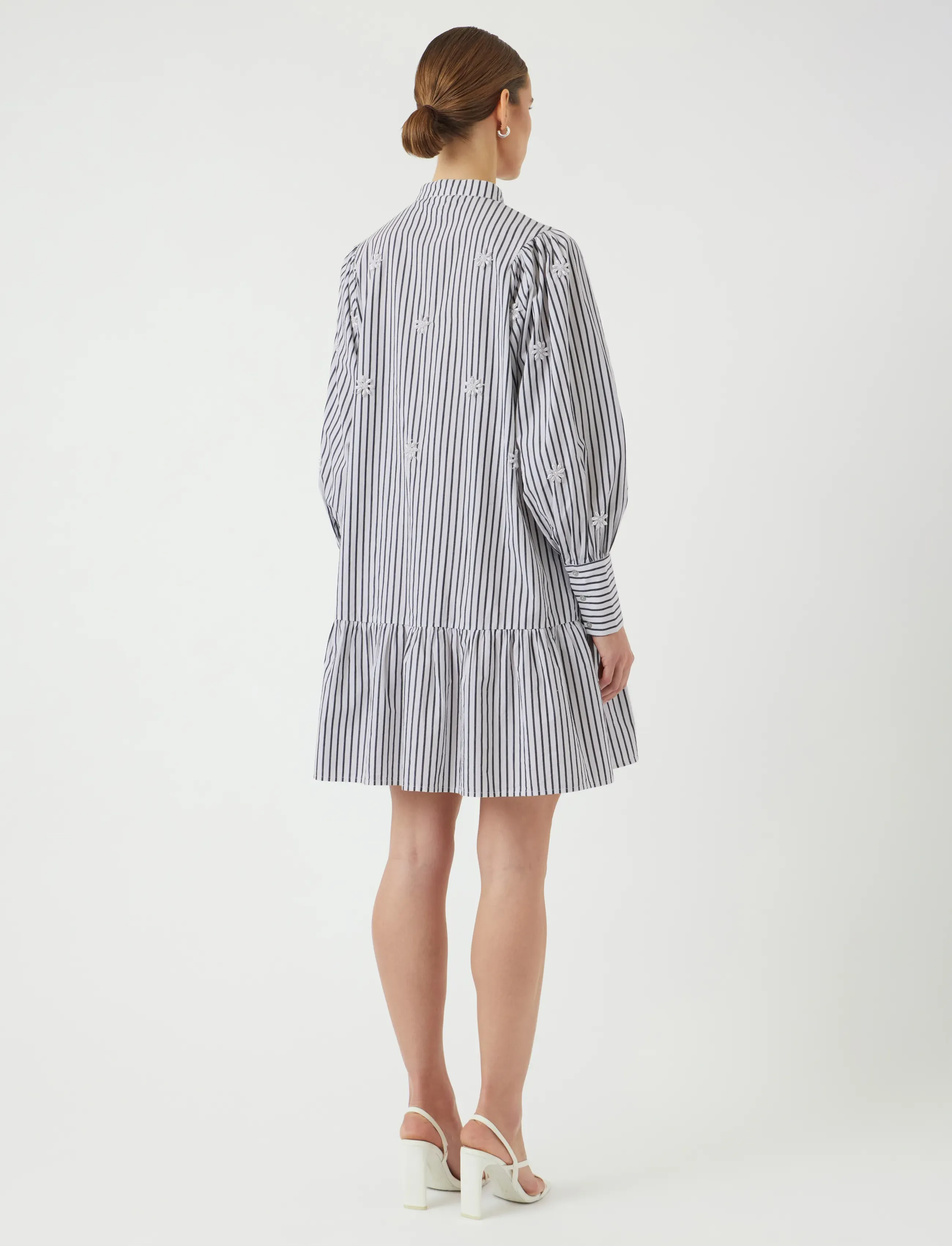 YAS - YASEMURA LS DRESS S. - hemdkleider - black - 3