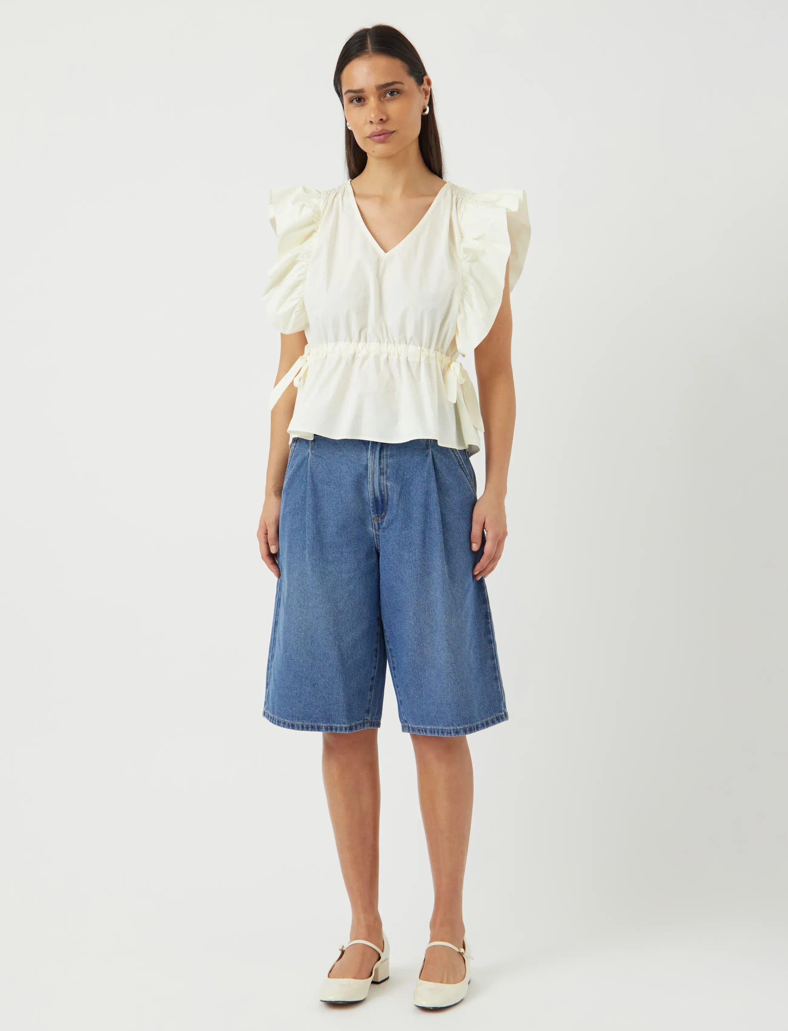 YAS - YASULEA SL TOP - Ærmeløse bluser - star white - 4