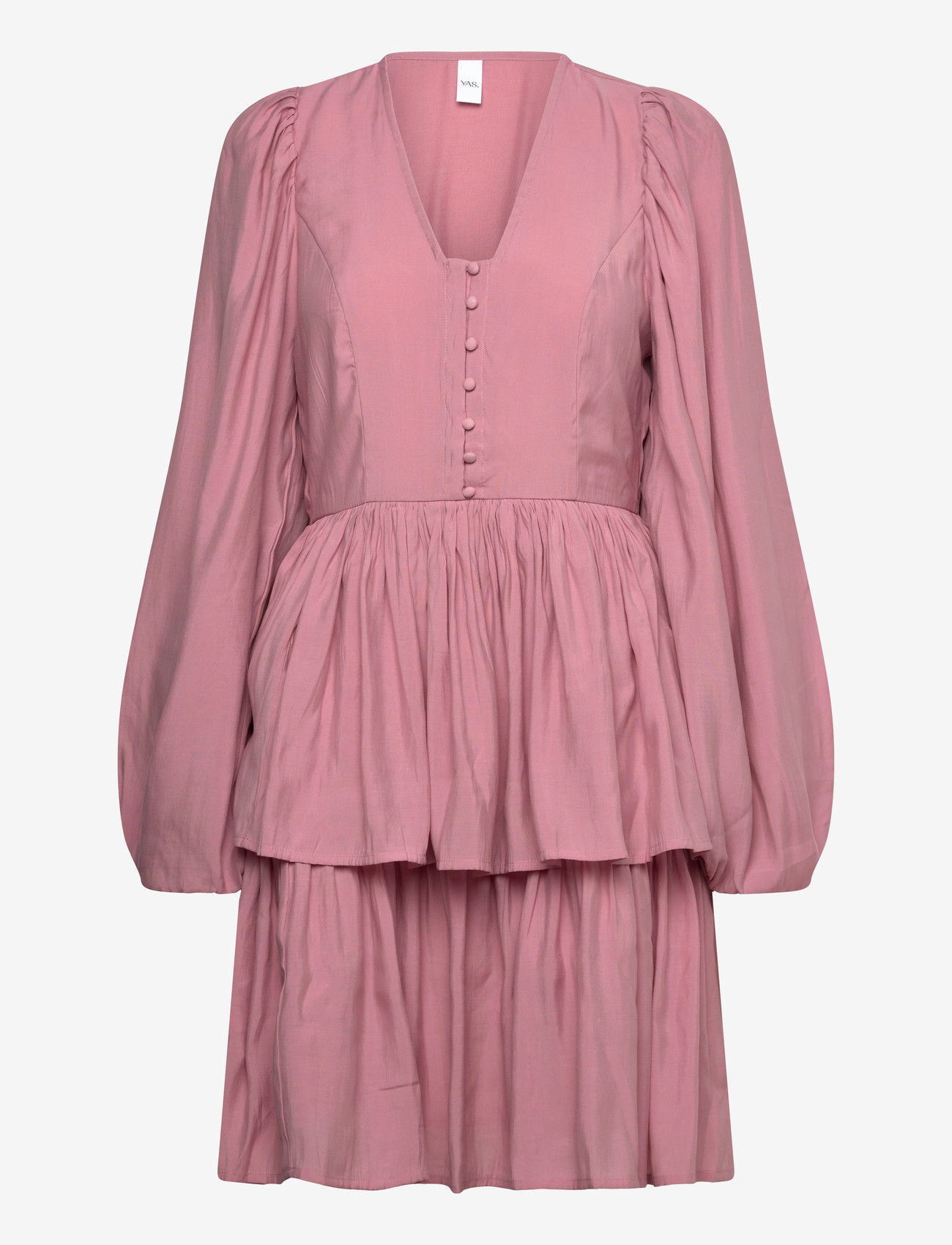 YAS - YASLILO LS DRESS S. - korte kjoler - lilas - 0
