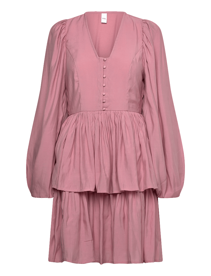 YAS - YASLILO LS DRESS S. - korte kjoler - lilas - 0