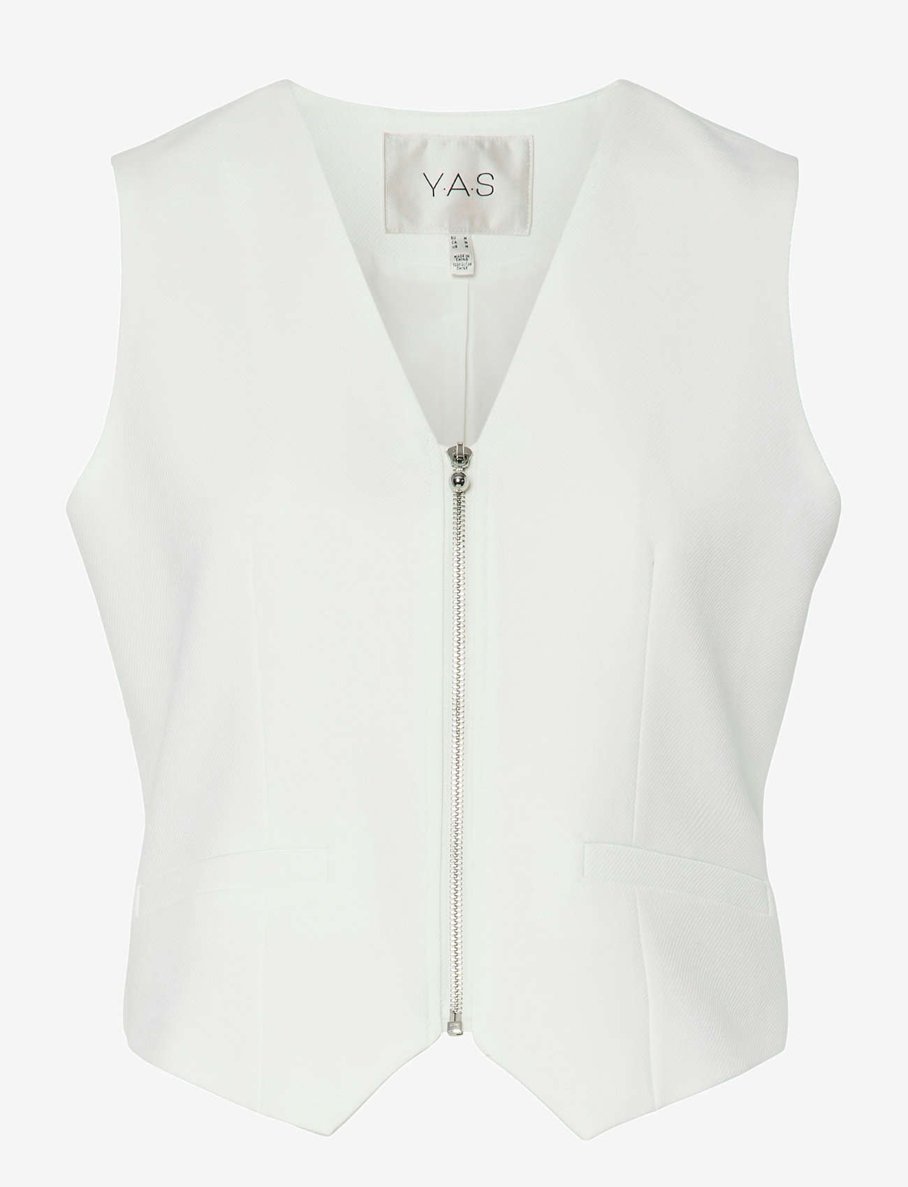YAS - YASILEA WAISTCOAT - Ülikonna vestid - star white - 0
