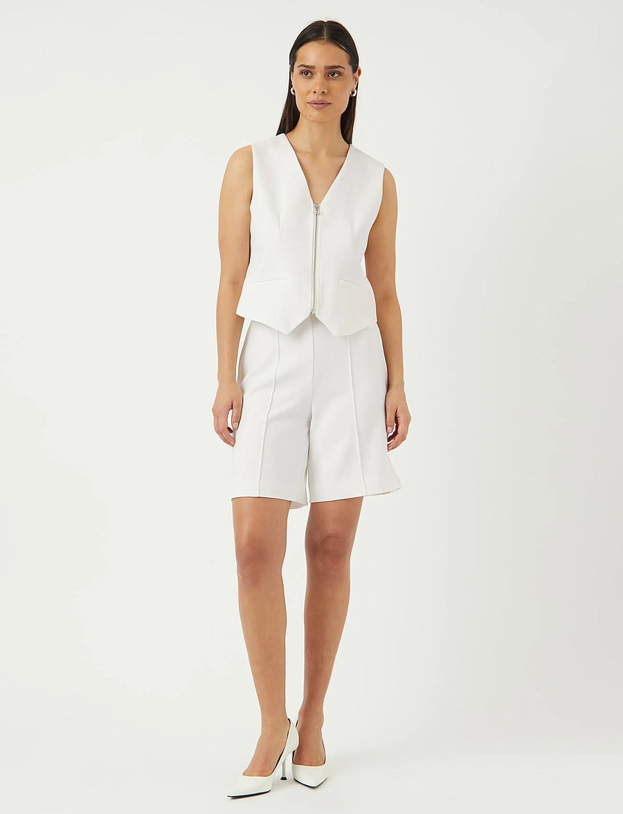 YAS - YASILEA WAISTCOAT - westen - star white - 4