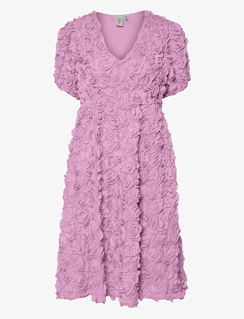 YAS - YASROSIVA 2/4 MIDI DRESS S. - SHOW - partykleider - pastel lavender - 0