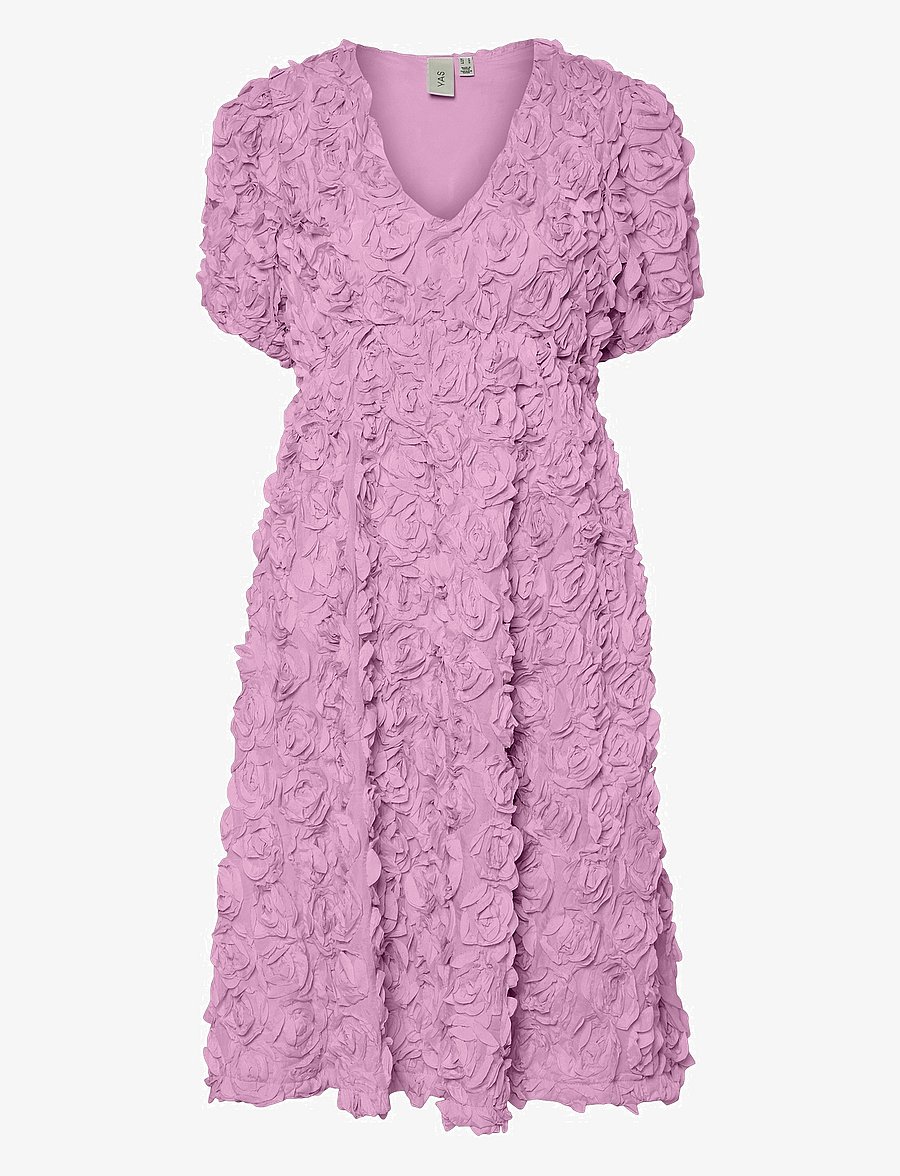 YAS - YASROSIVA 2/4 MIDI DRESS S. - SHOW - partykleider - pastel lavender - 1