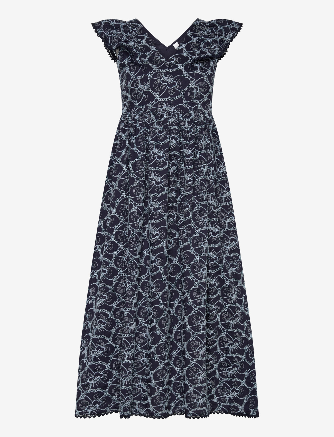 YAS - YASIREKA SL LONG DRESS S. - maxi dresses - blueberry - 0