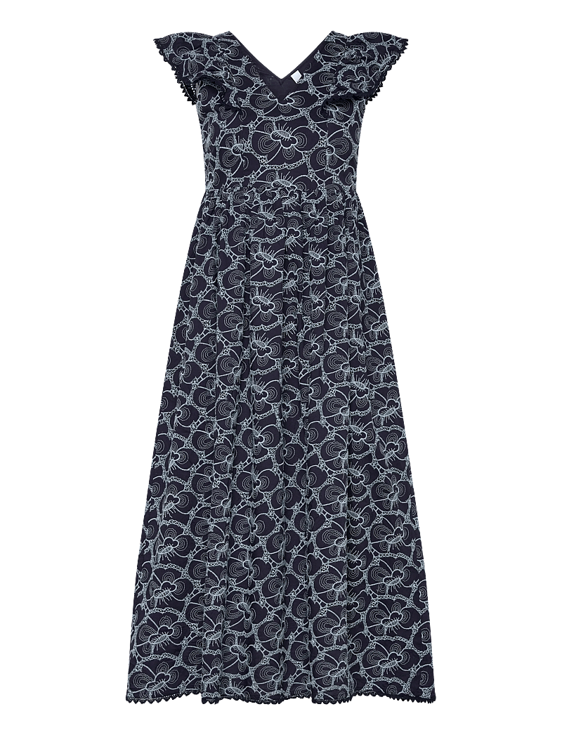 YAS - YASIREKA SL LONG DRESS S. - maxi dresses - blueberry - 0