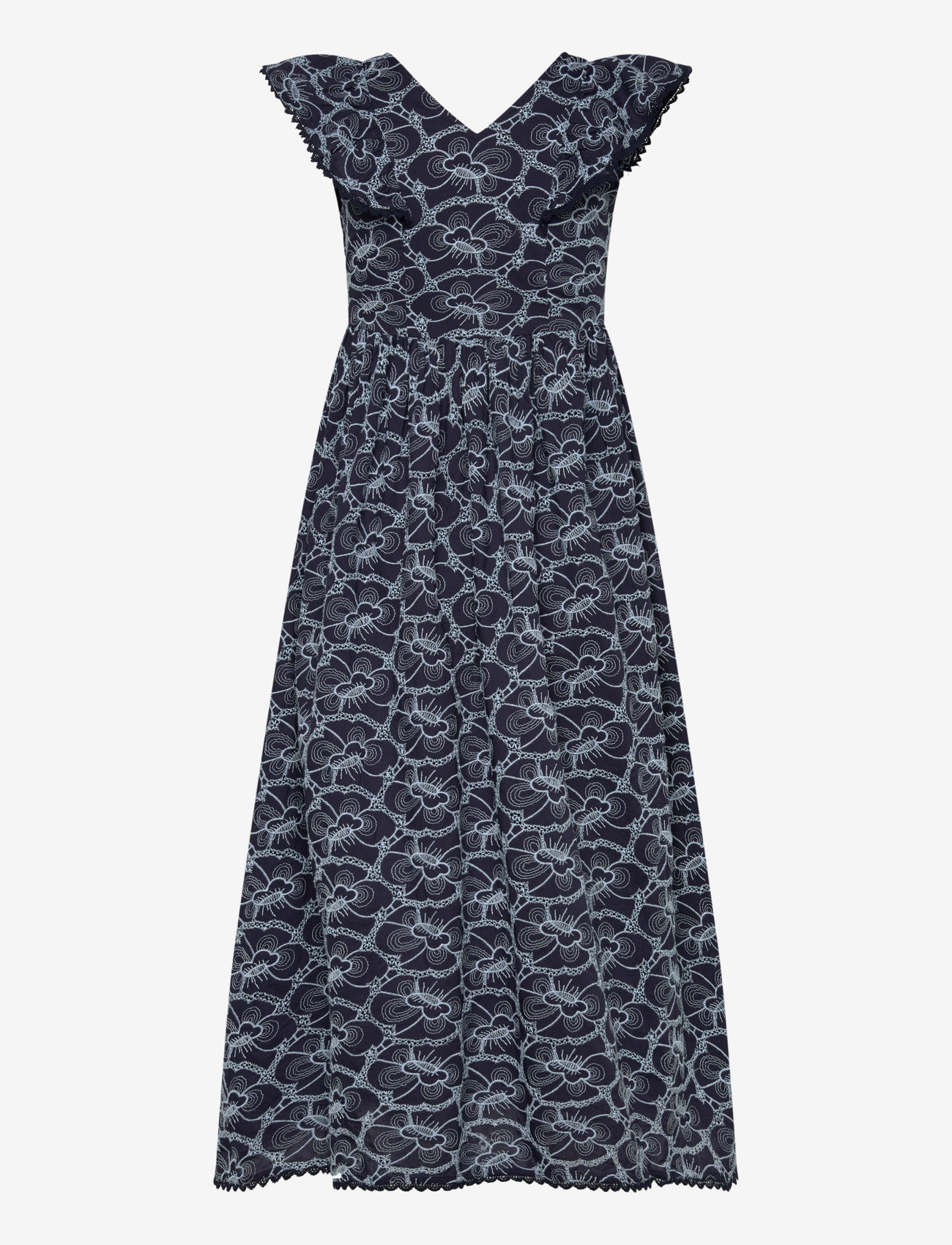YAS - YASIREKA SL LONG DRESS S. - maxi dresses - blueberry - 1