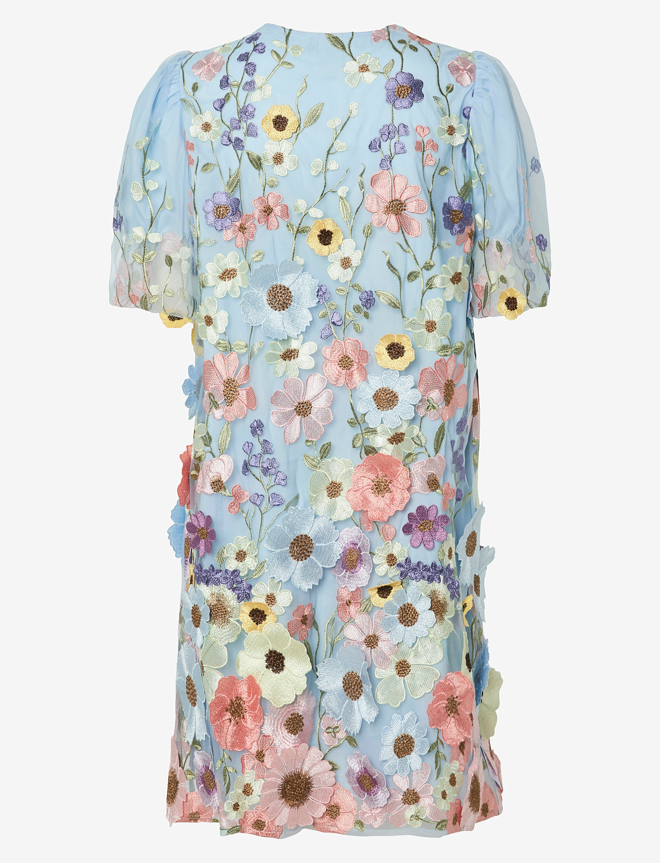 YAS - YASFLOWERING SS DRESS NEW - SHOW - halogen blue - 2