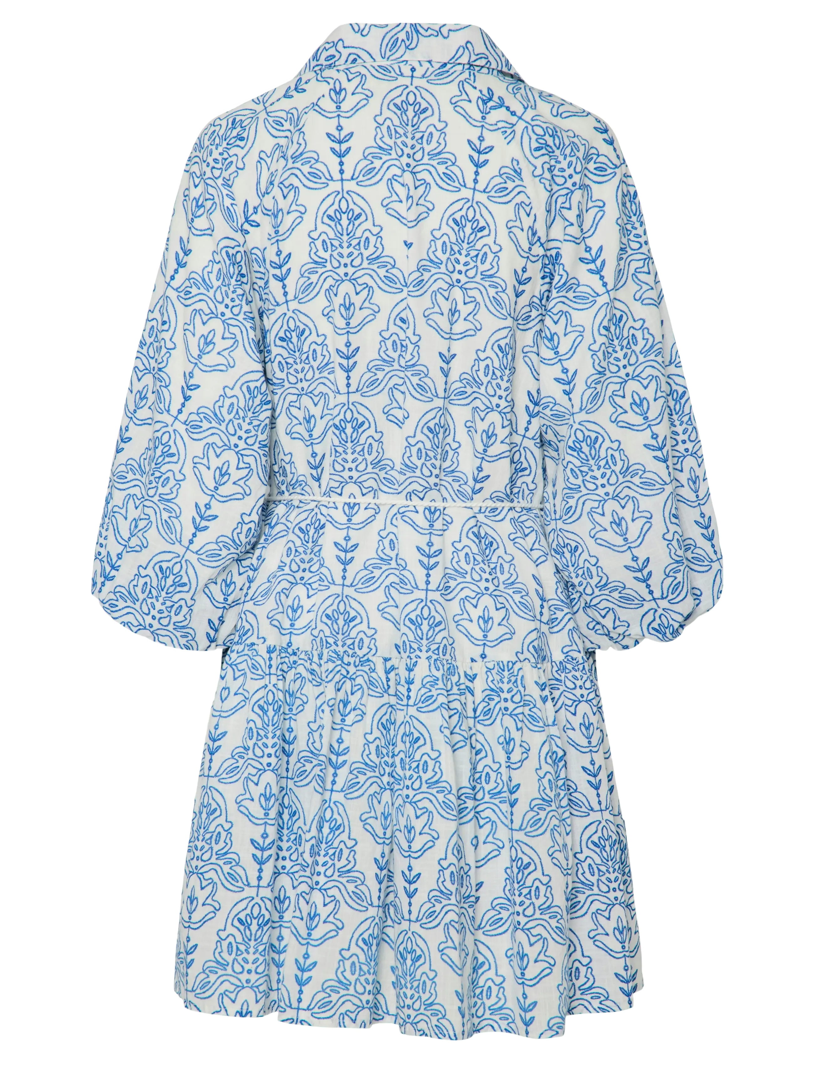 YAS - YASCINNI 3/4 DRESS S. - summer dresses - star white - 2