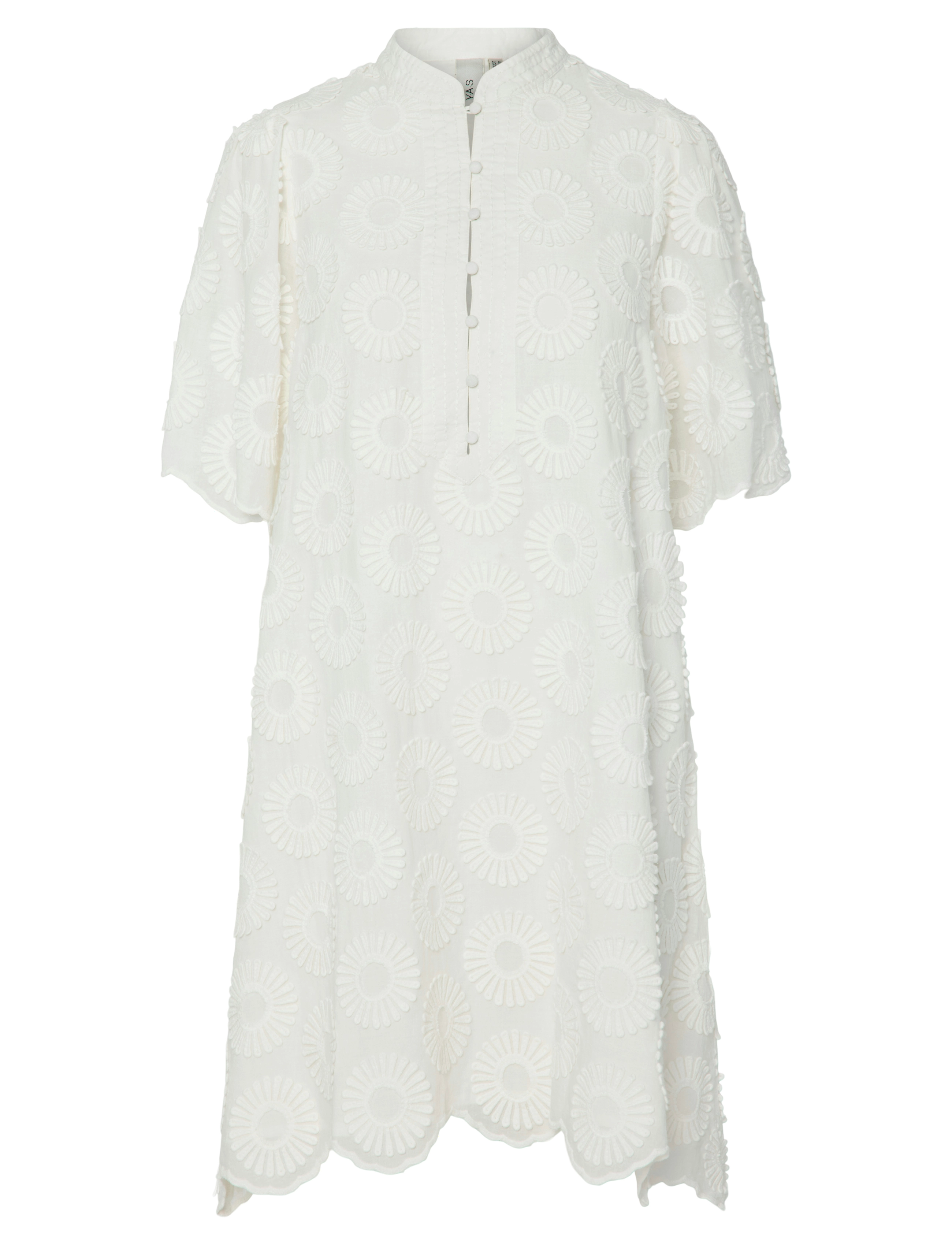 YASPETIRA 2/4 DRESS S. - STAR WHITE