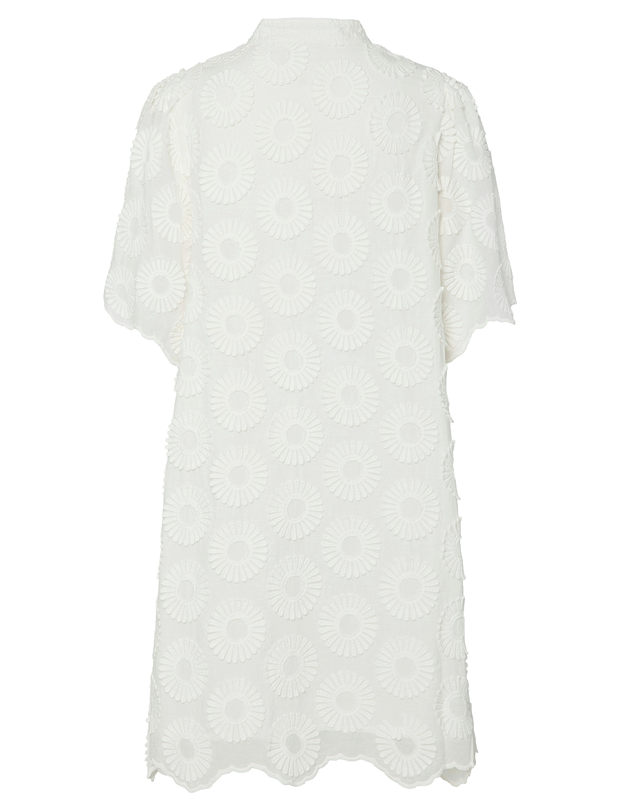 YAS - YASPETIRA 2/4 DRESS S. - konfirmation - star white - 1