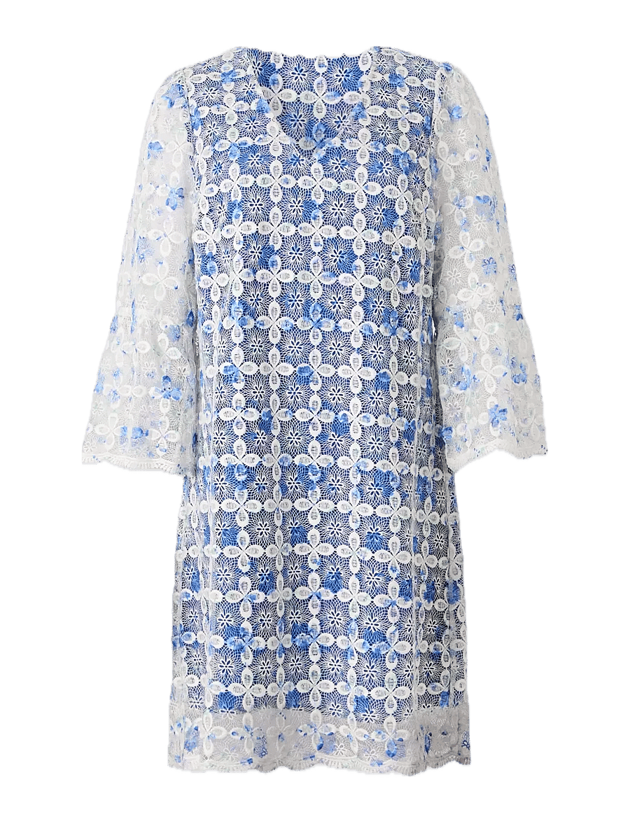 YAS - YASLIRAZ 3/4 DRESS - sommarklänningar - birch - 0