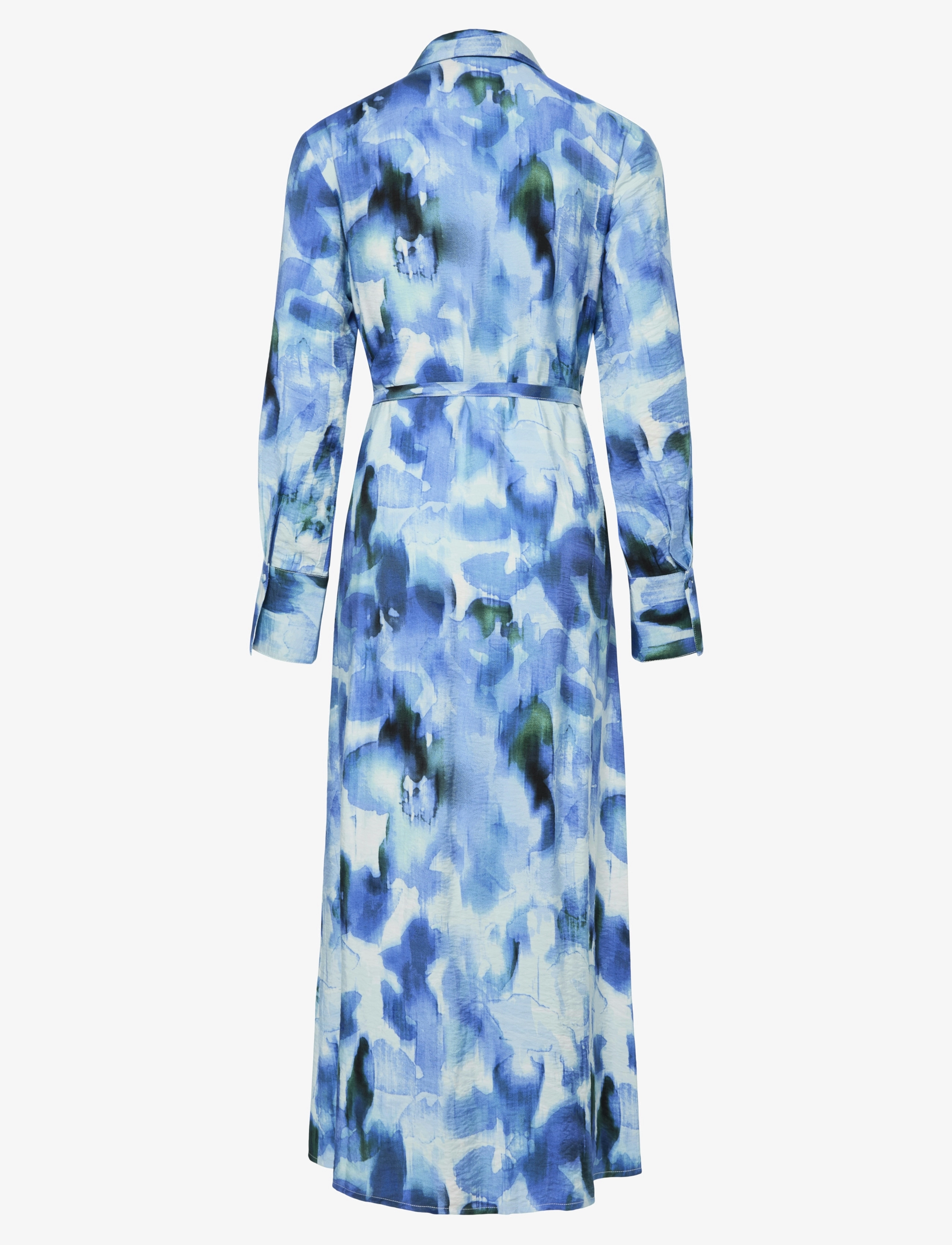 YAS - YASMILLO LS LONG SHIRT DRESS S. - star white - 1